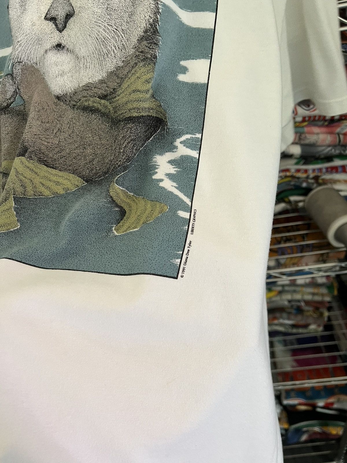 Habitat 1991 Otter Enhydra Lutris Diana Dee Tyler Monterey Bay Size US XL / EU 56 / 4 - 4 Thumbnail