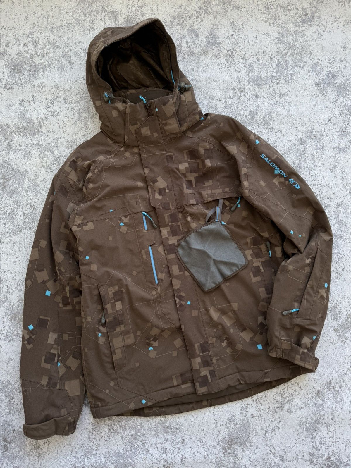 Salomon × Vintage Vintage Salomon Brown Clima Pro Ski Jacket Size US S / EU 44-46 / 1 - 1 Thumbnail
