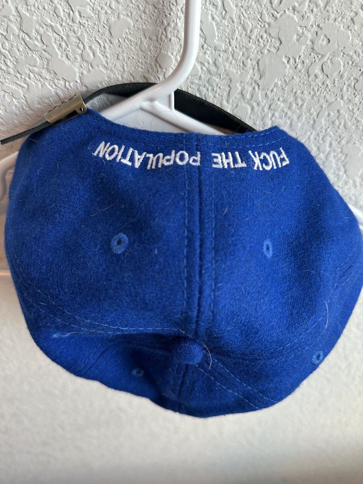 Fuck The Population Ftp blue hat Size ONE SIZE - 2 Thumbnail