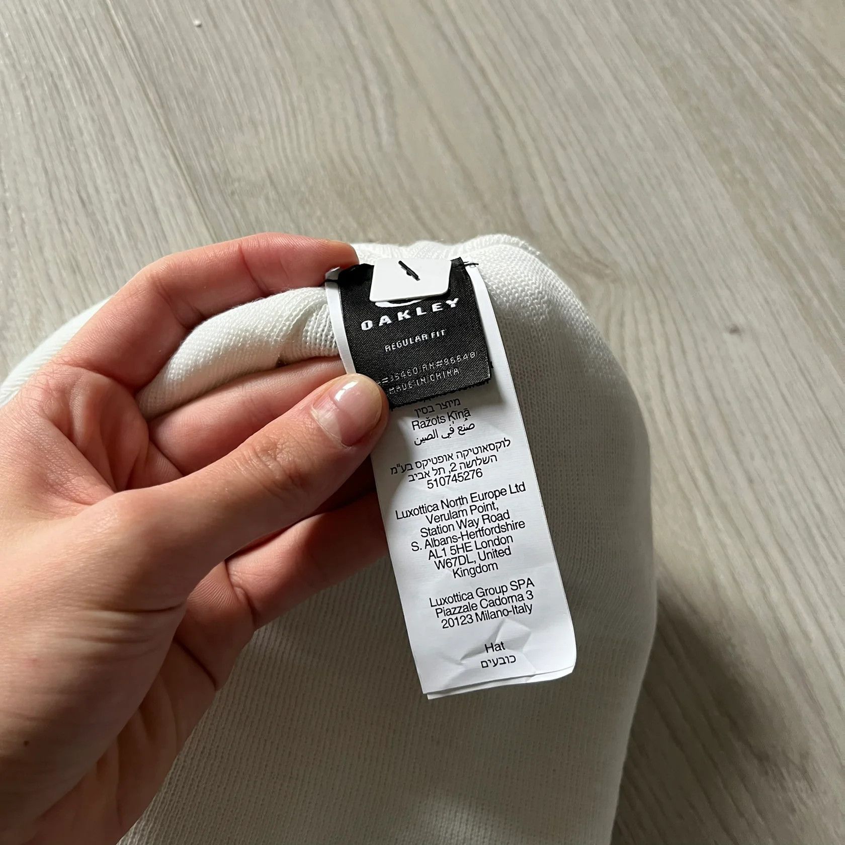 Oakley Oakley Side Ellipse Beanie Beige Size ONE SIZE - 6 Thumbnail