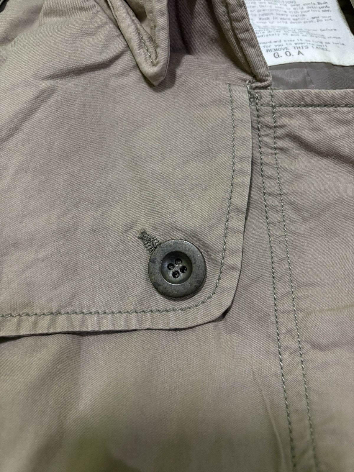 Japanese Brand G.O.A Bono Tactical Parka Jacket Size US M / EU 48-50 / 2 - 15 Thumbnail