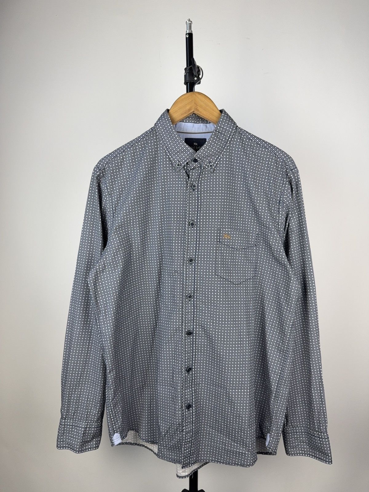 Vintage Vintage Style 00s Designer Paul Kehl Dot pattern Shirt Size US M / EU 48-50 / 2 - 2 Thumbnail