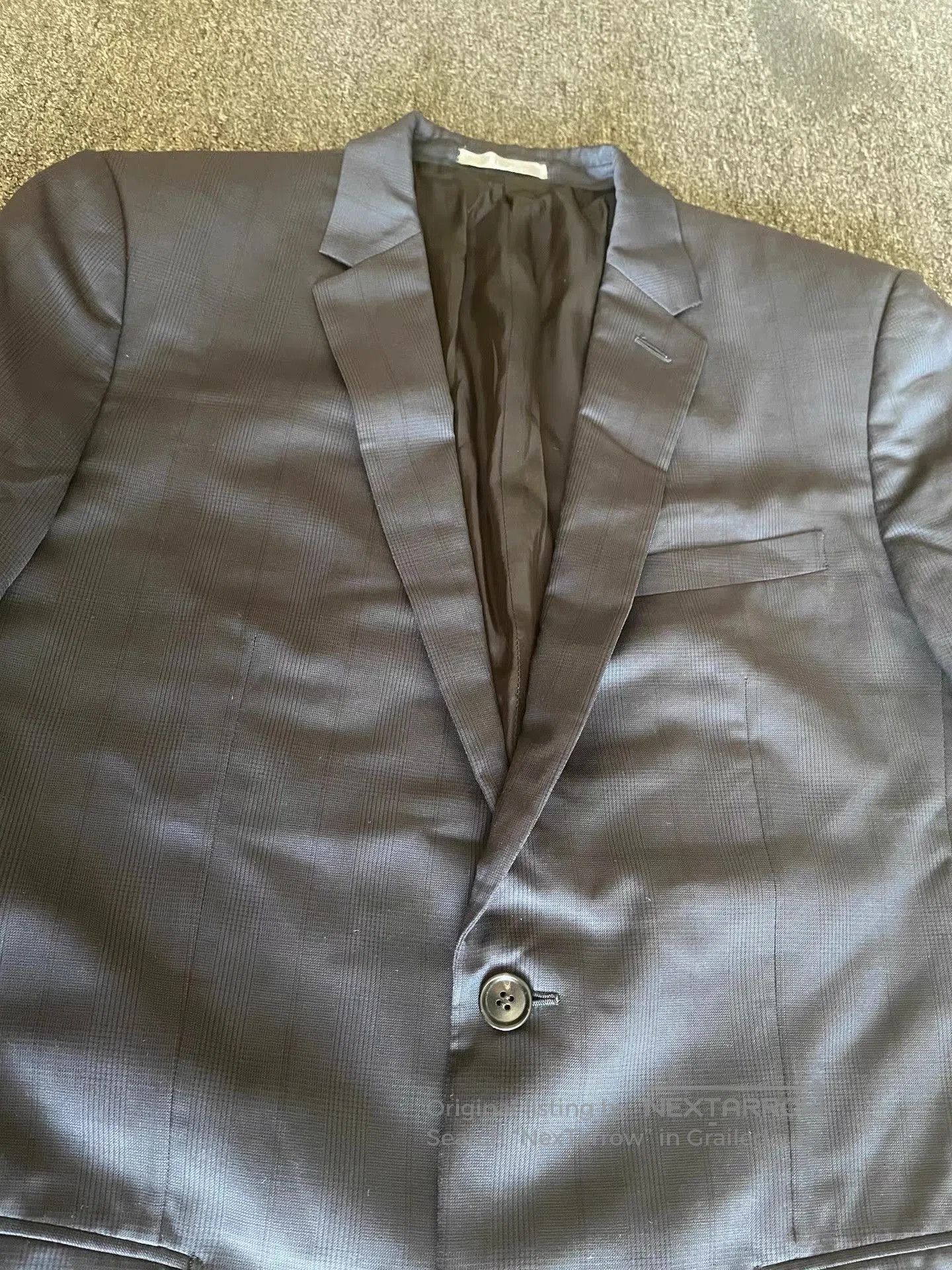 Dior Blue Formal Blazer with Button Closure. Size US M / EU 48-50 / 2 - 2 Thumbnail