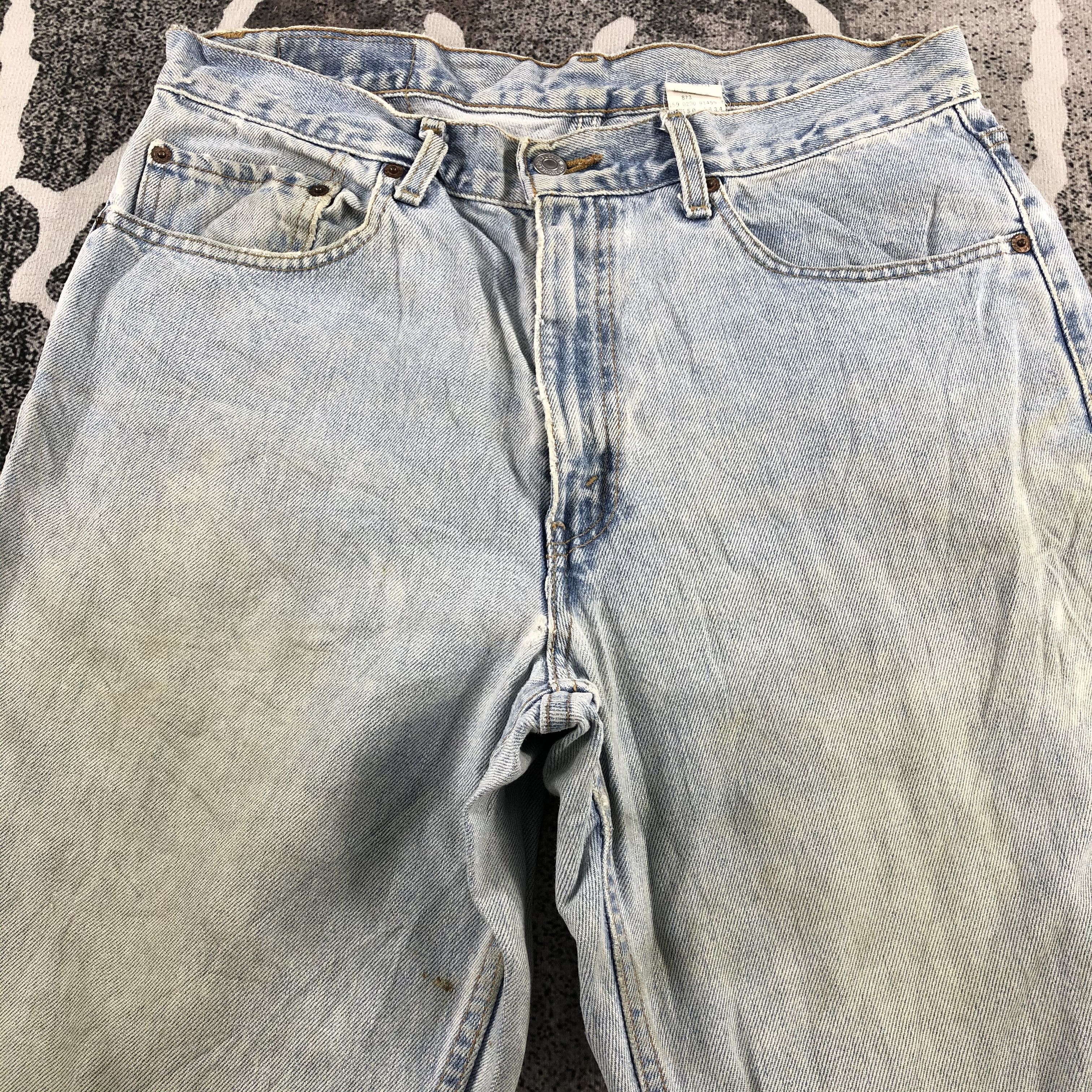 Levi's Vintage Levis 550 Jeans Relaxed Fit Denim KJ948 Size US 34 / EU 50 - 3 Thumbnail