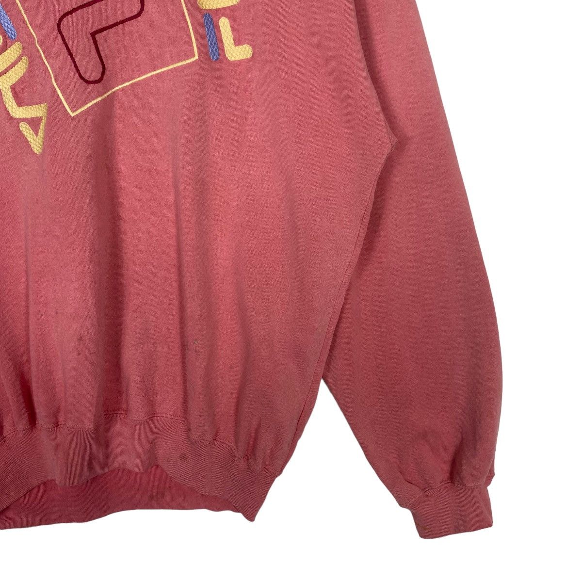 Fila × Japanese Brand Vintage Fila Big Logo Crewneck Sweatshirt Size M Size US M / EU 48-50 / 2 - 5 Thumbnail