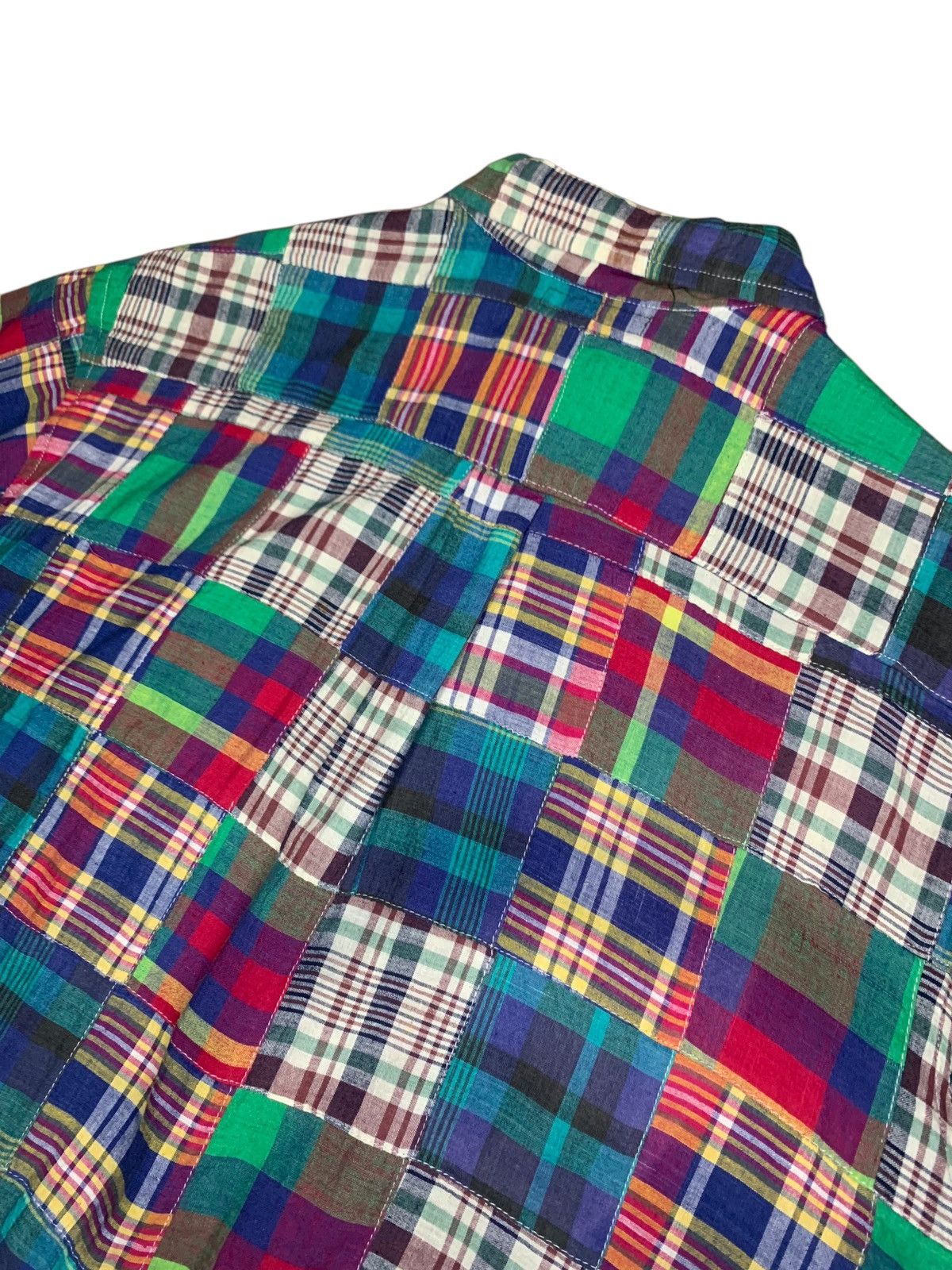 Yohji Yamamoto 2000s ISSEY MIYAKE patchwork western shirt Size US M / EU 48-50 / 2 - 6 Thumbnail