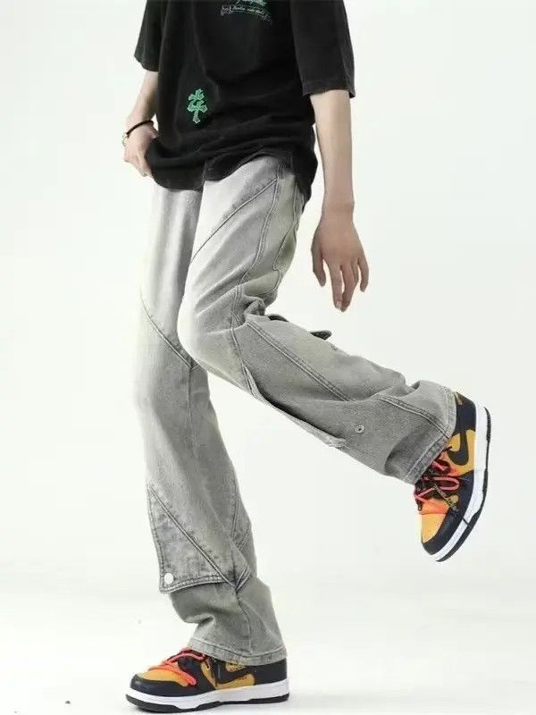 Designer × Japanese Brand Streetwear Designer Hip Hop Loose Casual Pants Size US 31 - 2 Thumbnail