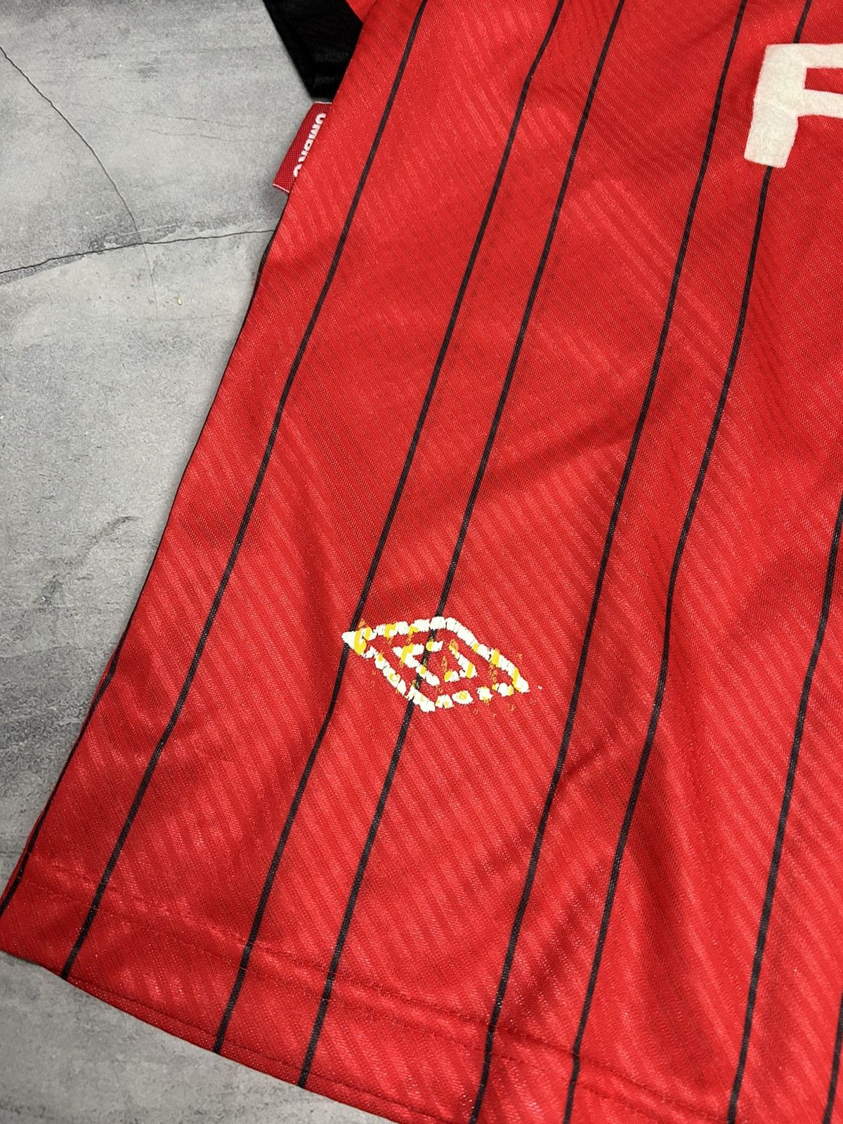 Umbro Ipswich Town Soccer Jersey Umbro Football Shirt RARE 1993/95 Size US XXL / EU 58 / 5 - 4 Thumbnail