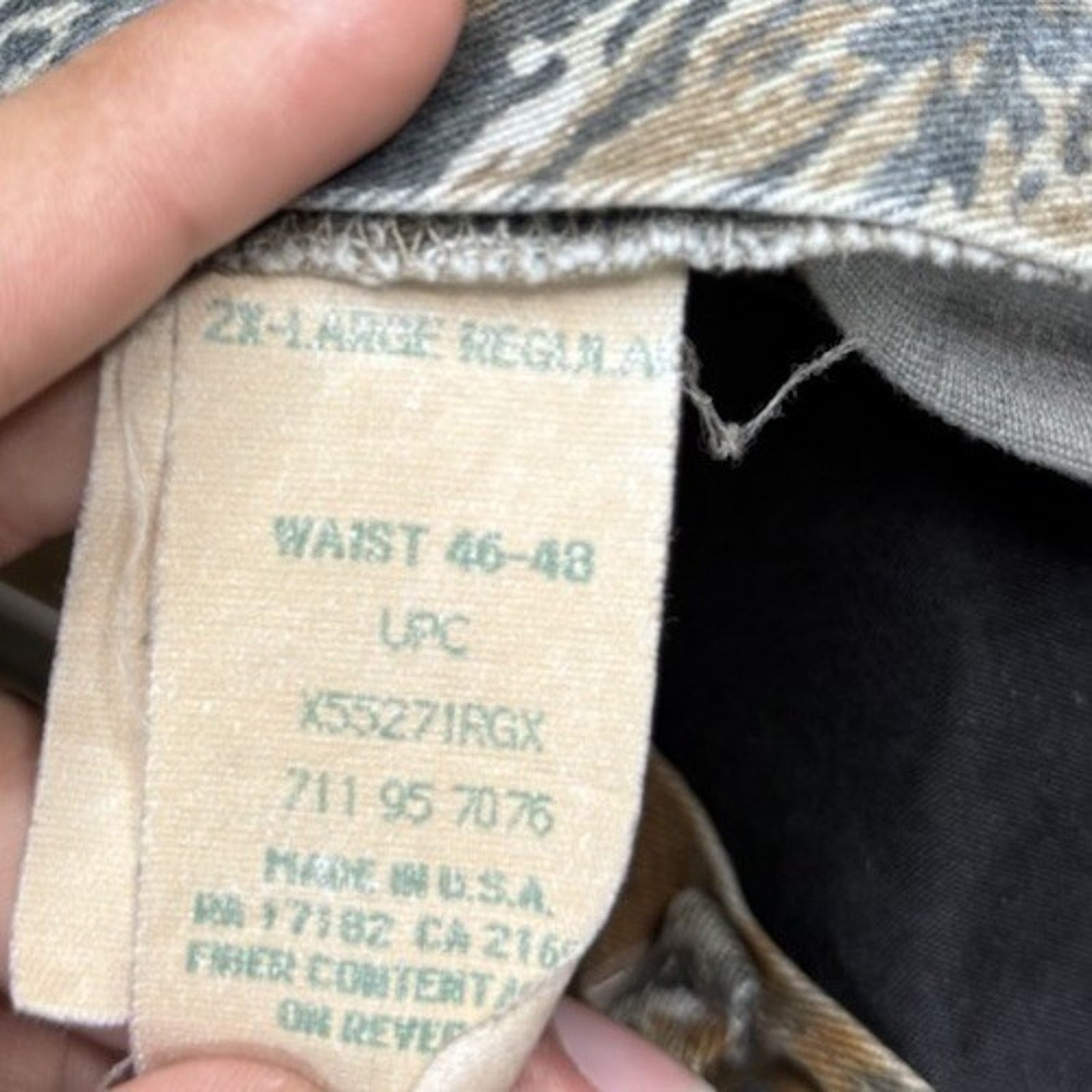 Realtree Y2k Camo BAGGY Fit Mens jeans 44x28 Wide Leg Type Realtree Size US 44 / EU 60 - 8 Thumbnail