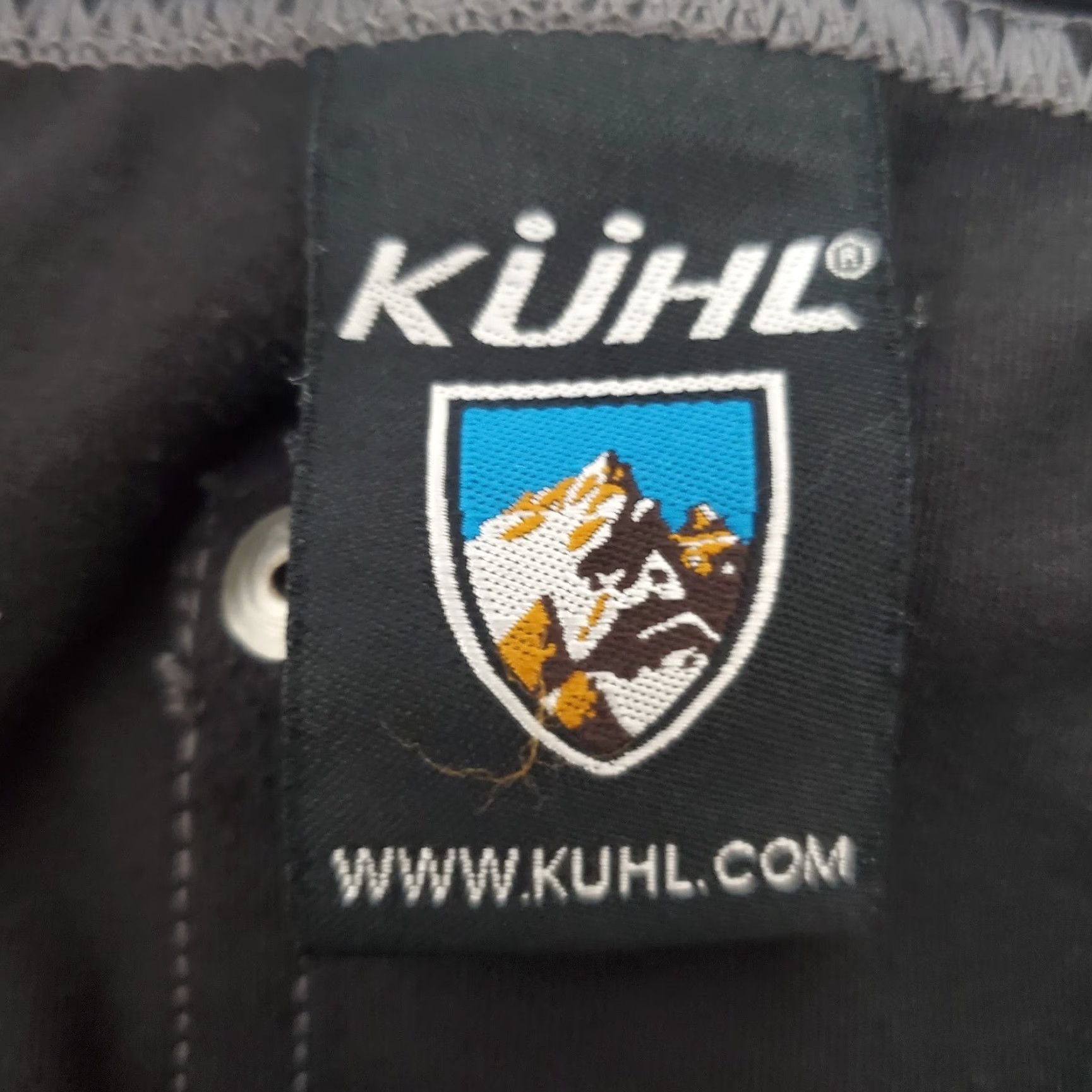 Vintage Kuhl Pants Women 14R Black Nylon Cargo Sweatpants Stretch Pull On Drawstring FLAW Size 36" / US 14 / IT 50 - 4 Thumbnail