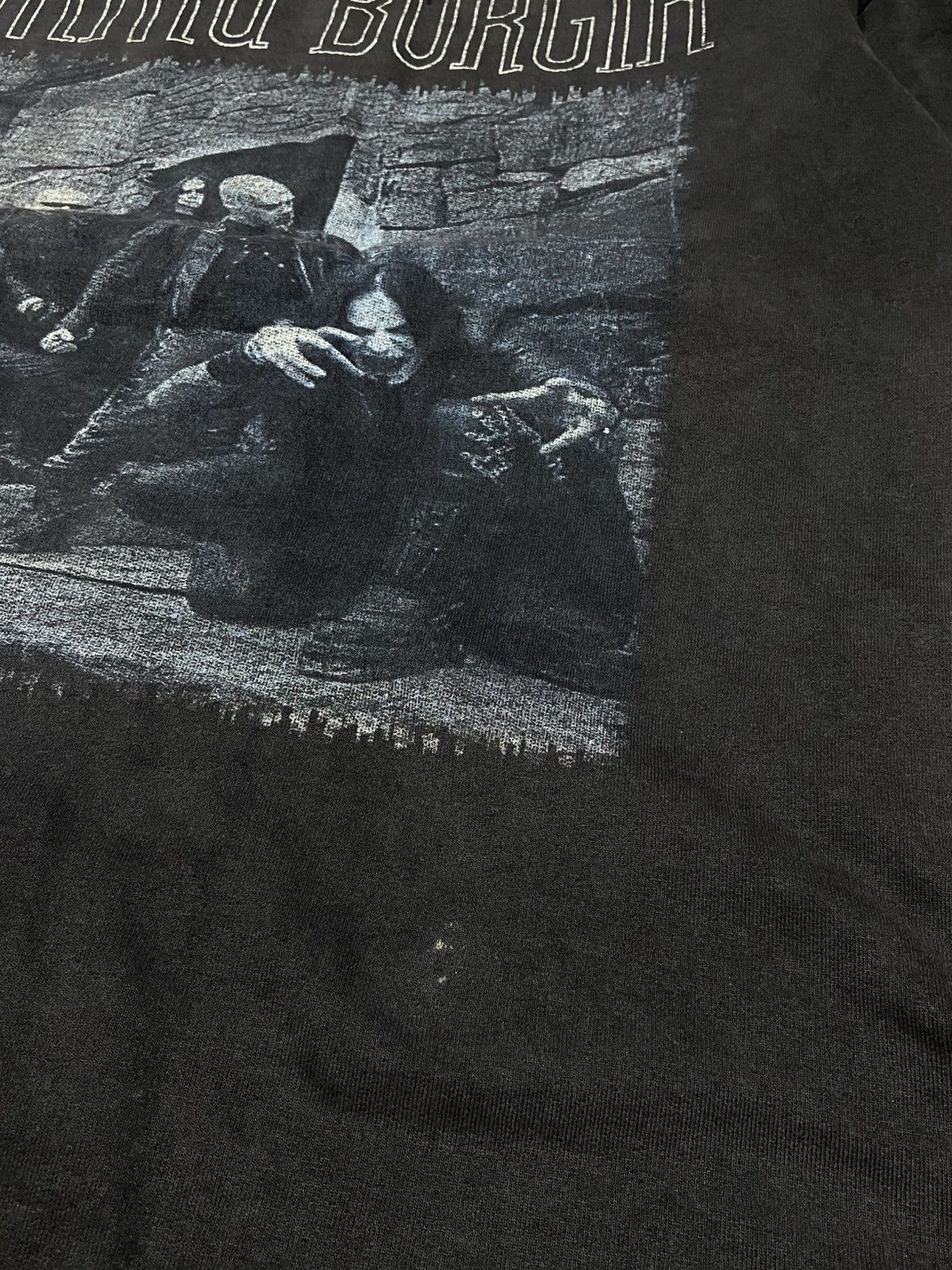 Band Tees Vintage Dimmu Borgit distressed faded hoodie Size US L / EU 52-54 / 3 - 13 Thumbnail
