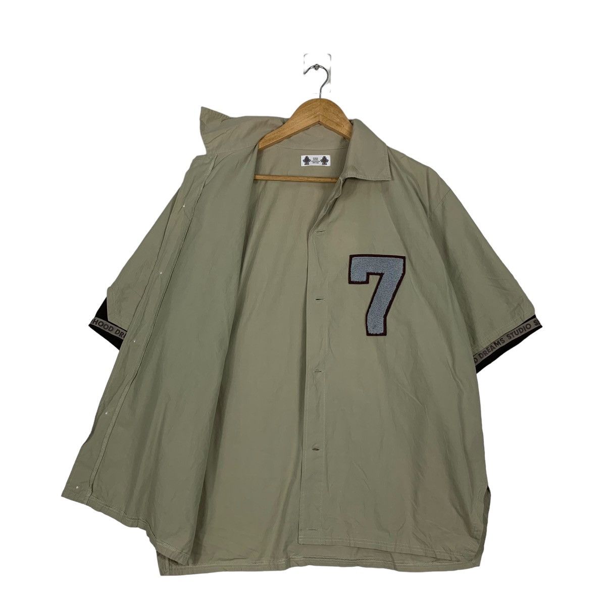 Japanese Brand Studio Seven Childhood Dream 7 Short Sleeve Shirt #1088-C49 Size US M / EU 48-50 / 2 - 9 Thumbnail