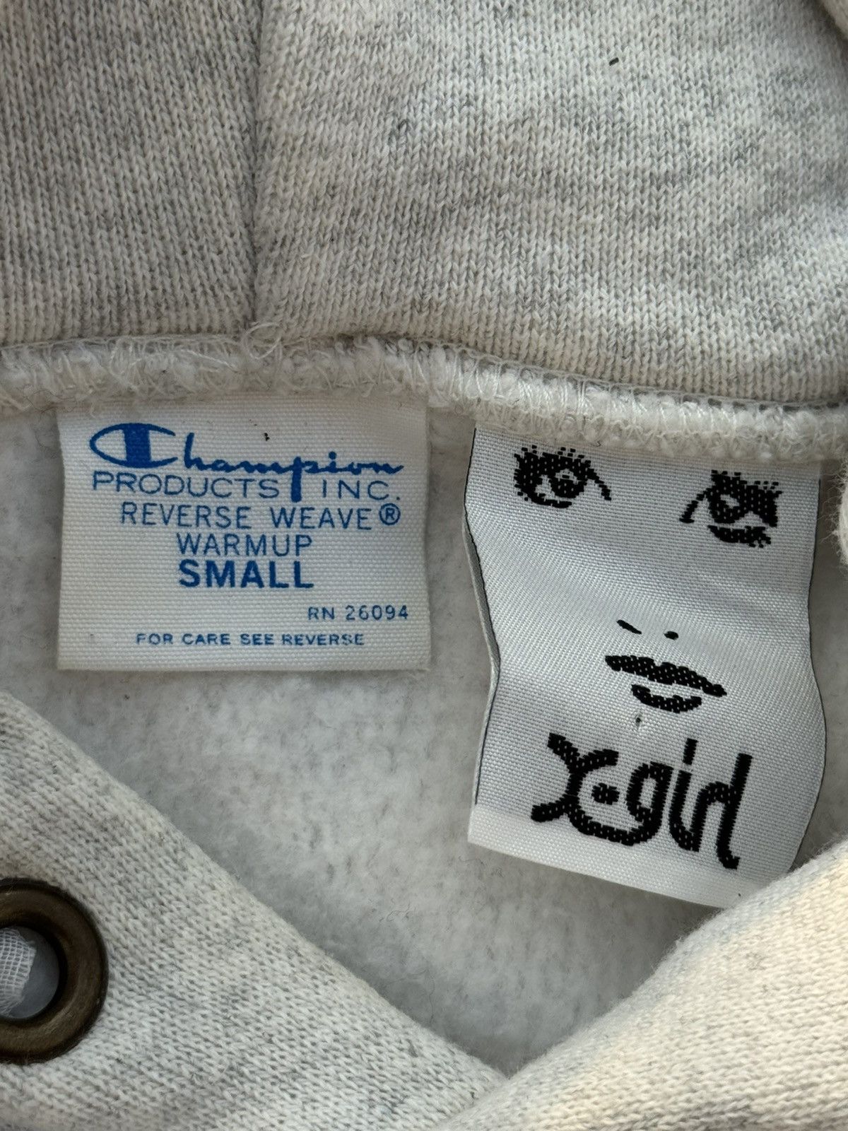 Champion Champion x X-girl collaboration hoodie Size US S / EU 44-46 / 1 - 14 Thumbnail