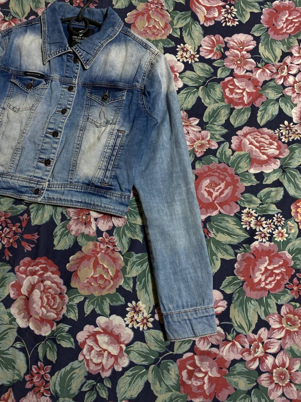 Philipp Plein × Vintage 🔥RARE🔥 PHILIPP PLEIN VINTAGE BASIC DENIM JACKET Size US M / EU 48-50 / 2 - 12 Thumbnail