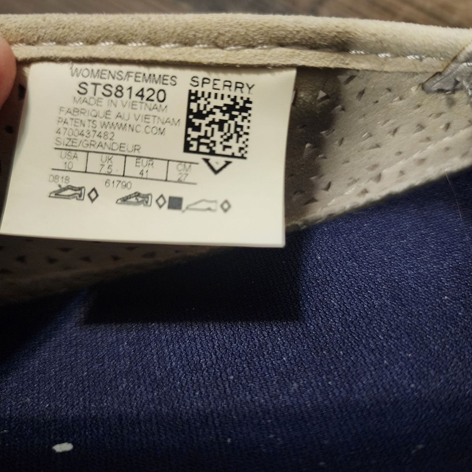 Sperry Sperry Top-Sider Leather Slip-On Sneakers ivory Size 10 SH1 Size US 10 / IT 40 - 8 Thumbnail
