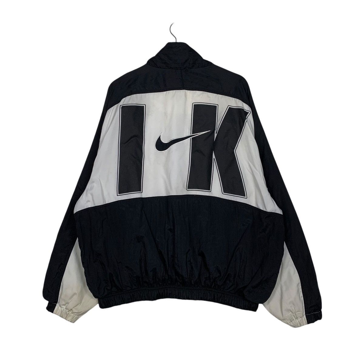 Vintage 90s Nike Big Swoosh Check Stitched Embroidered