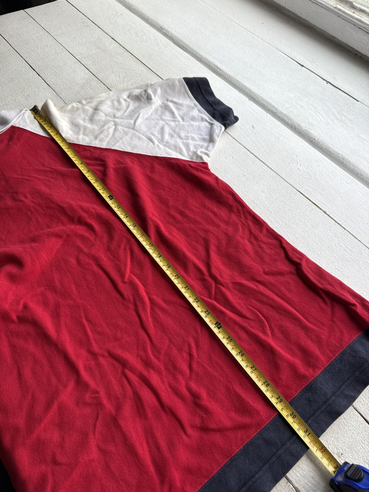 Polo Ralph Lauren Vintage 90s Chaps Ralph Lauren Retro Big Logo Polos Size US L / EU 52-54 / 3 - 18 Thumbnail