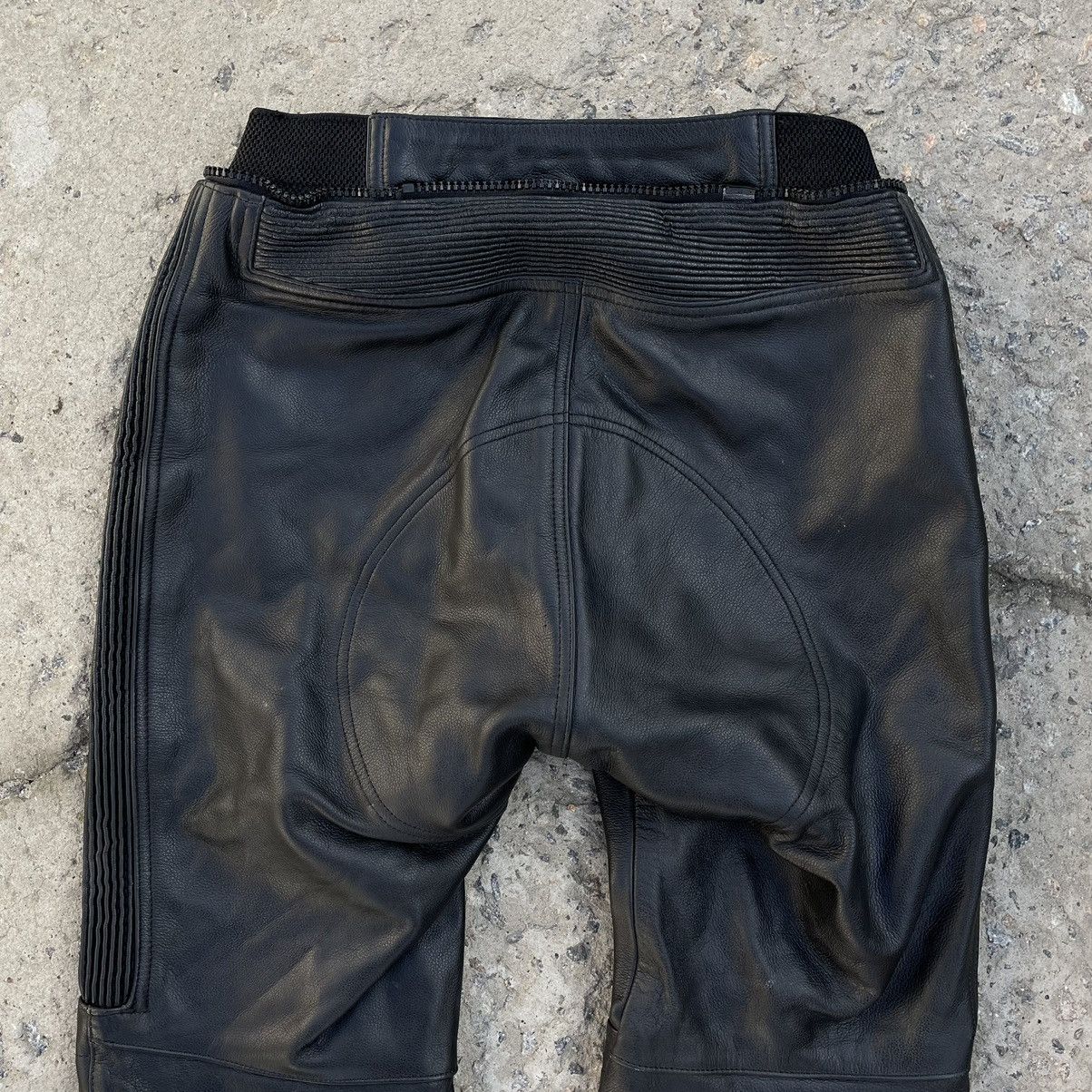 Leather × Vintage Vintage Leather Pants Y2K 90s Moto Takai Japanese Brand Size US 30 / EU 46 - 11 Thumbnail