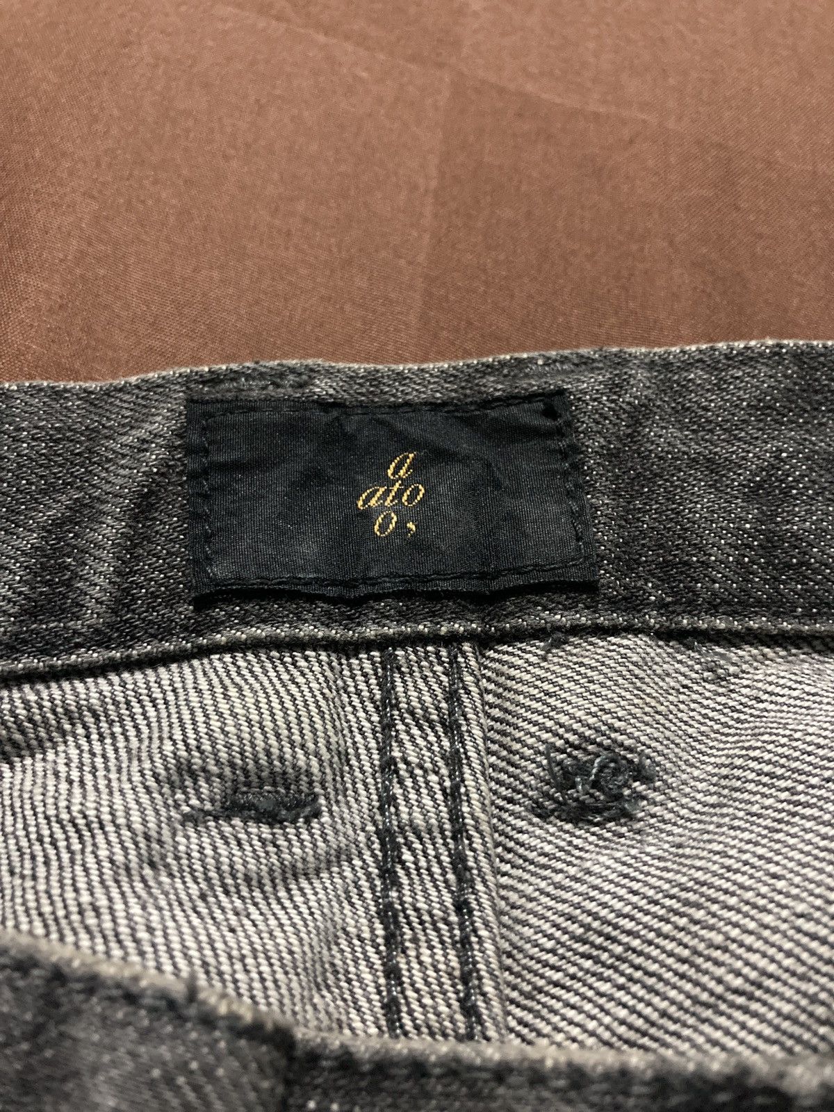 Ato Matsumoto Ato Matsumoto Flare Charcoal Denim Size US 32 / EU 48 - 6 Thumbnail