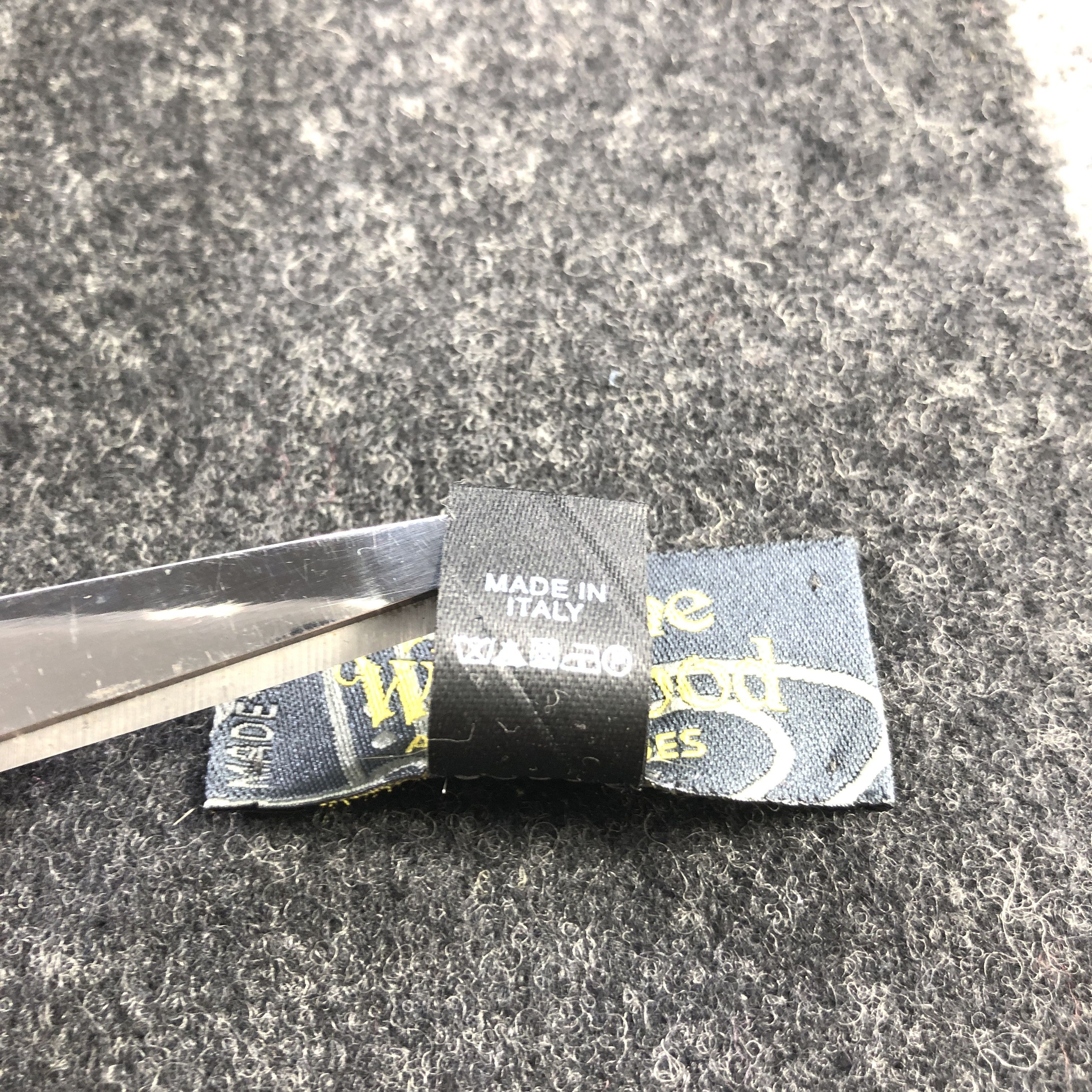 Vivienne Westwood Vivienne Westwood Plain Wool Scarf Muffler V2923 Size ONE SIZE - 6 Thumbnail