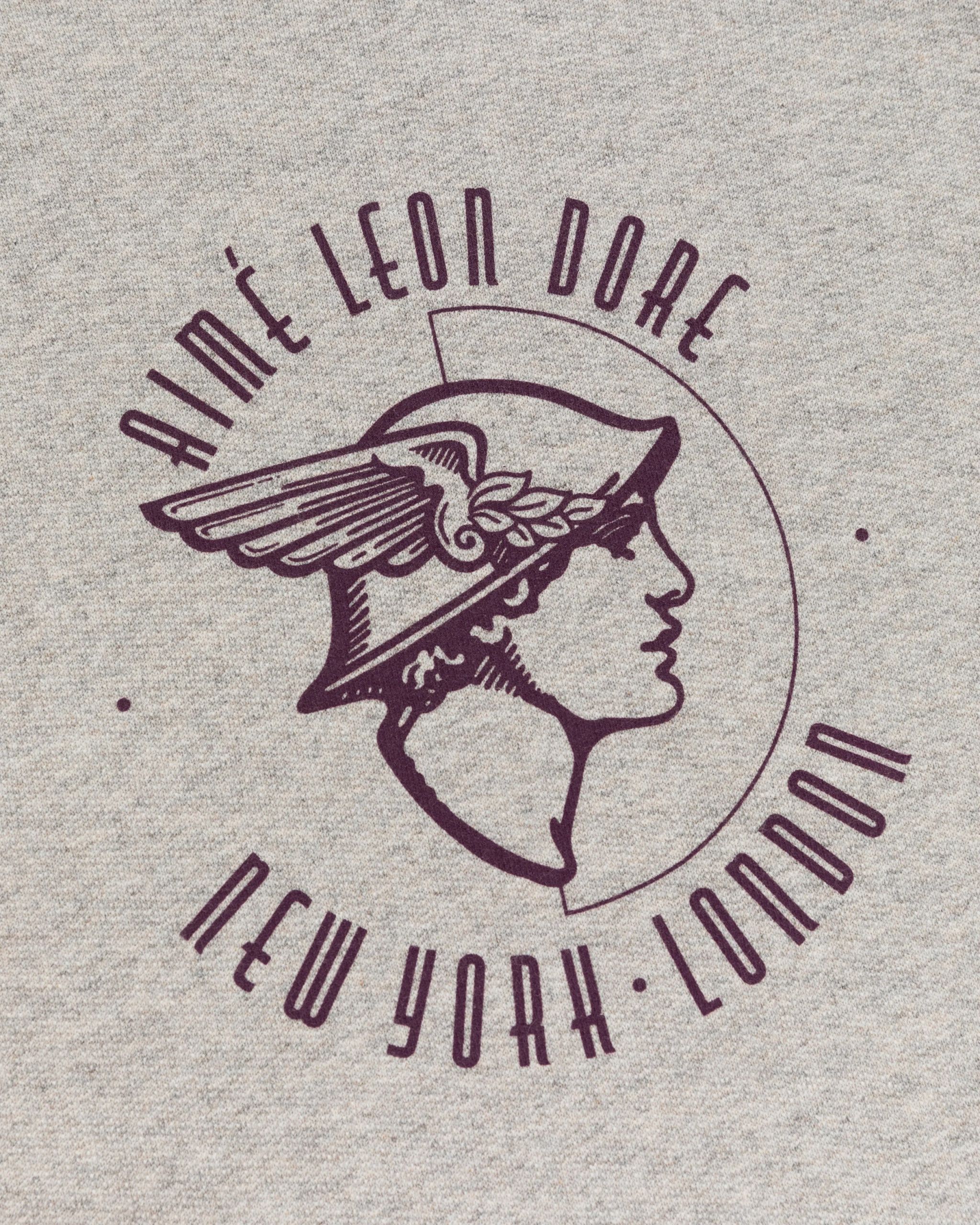 Aime Leon Dore o1mle0925 Greek Souvenir Hoodie In Heather Gray Size US S / EU 44-46 / 1 - 2 Thumbnail
