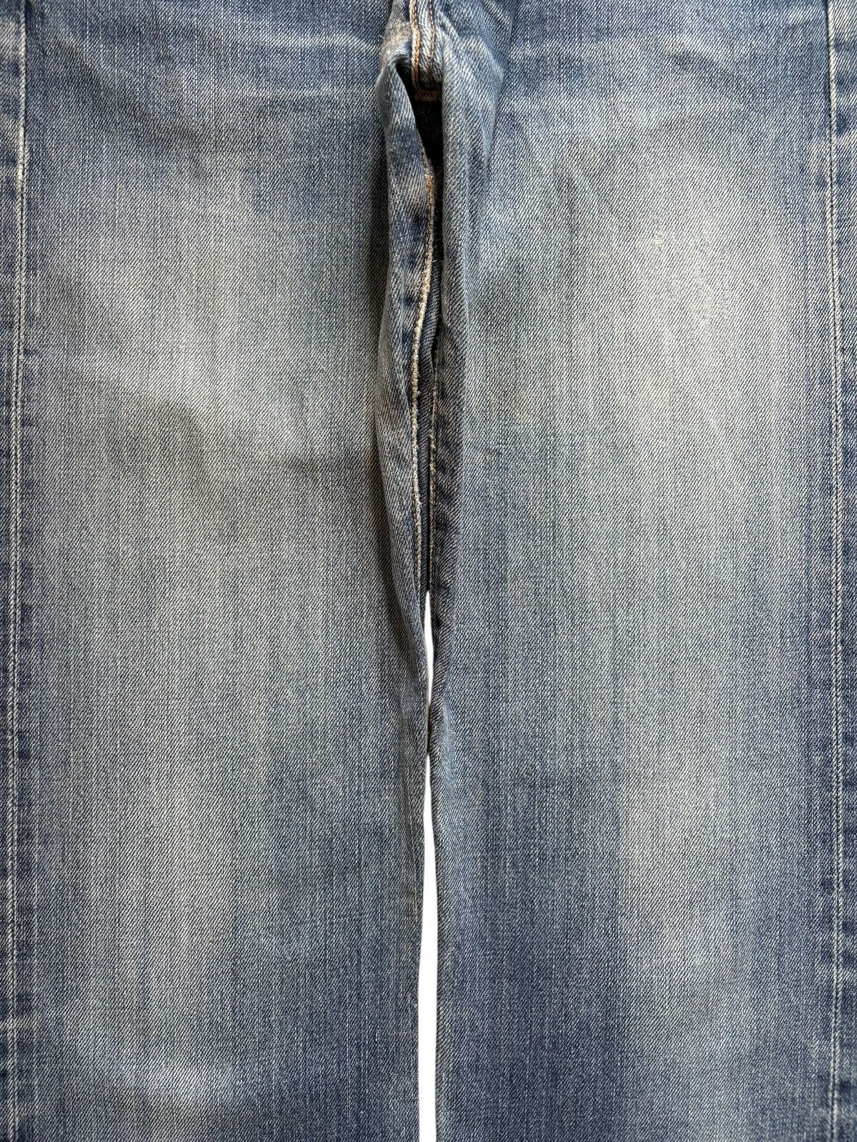 Levi's Vintage 80s Levis 502 Big E Selvedge Mud Wash Distress Jeans Size US 28 / EU 44 - 5 Thumbnail