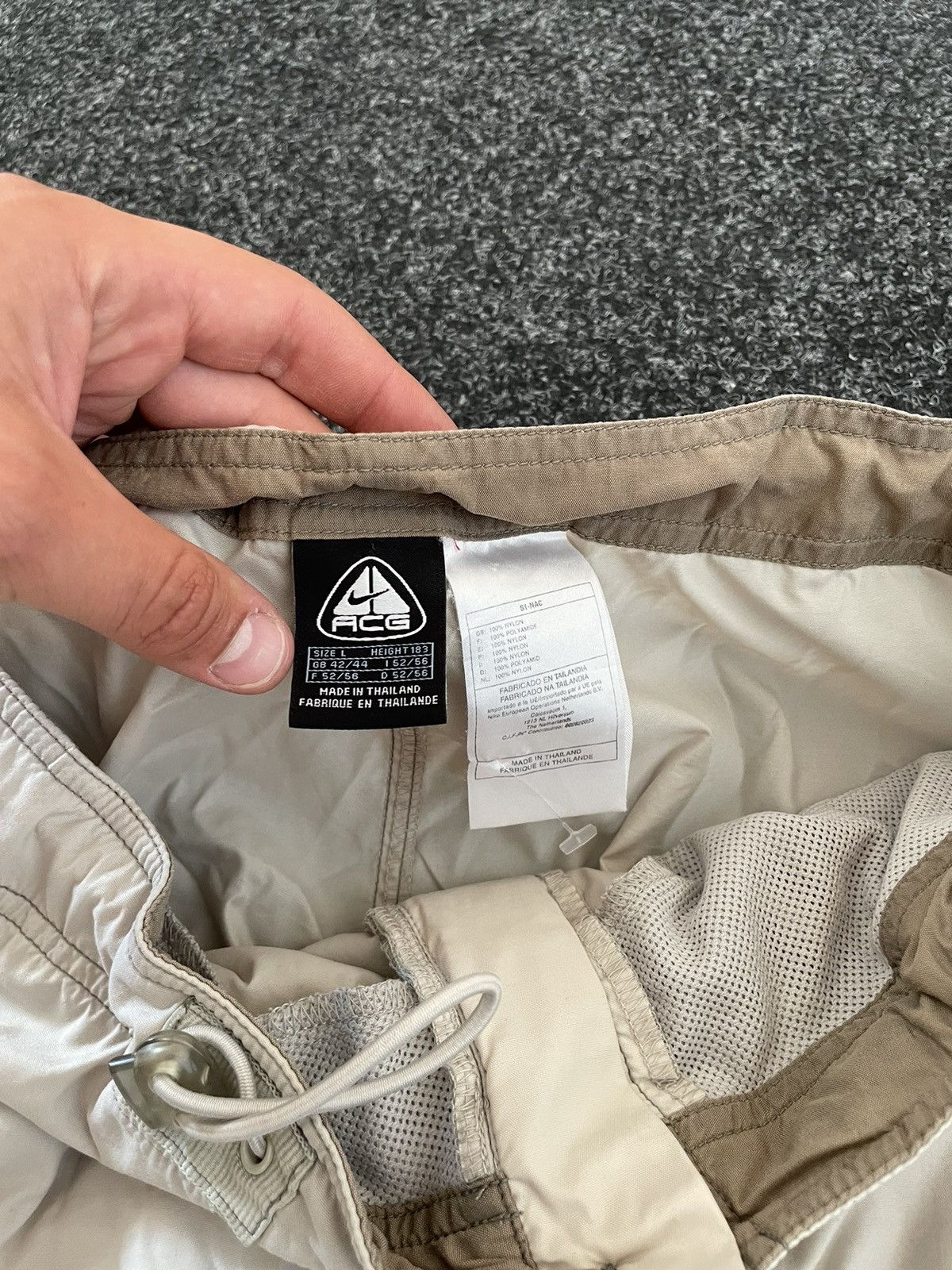 Nike ACG Nike ACG BAGGY pants 90s trousers TN COURT ROCK SKI TRAKING Size US 34 / EU 50 - 4 Thumbnail