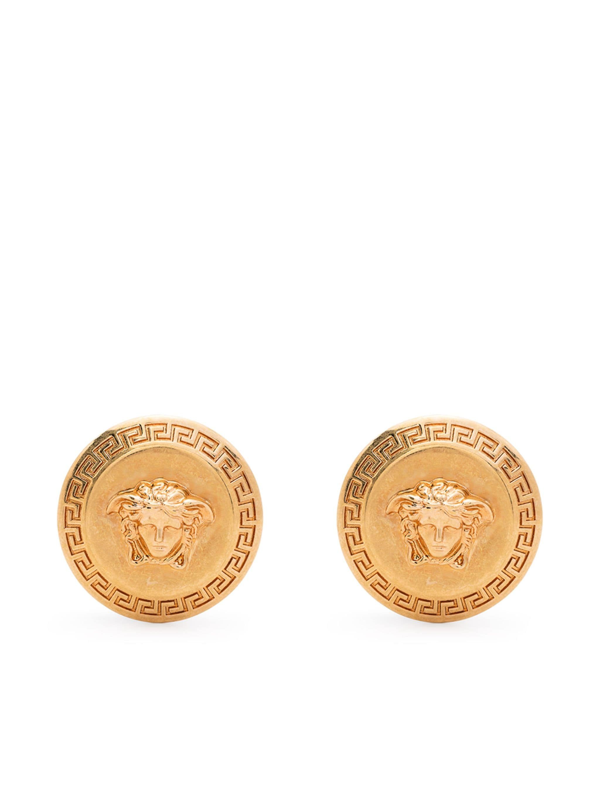 Versace o1s22i1n1024 Size: OS / Medusa Tribute Earrings in Gold Size ONE SIZE - 1 Thumbnail