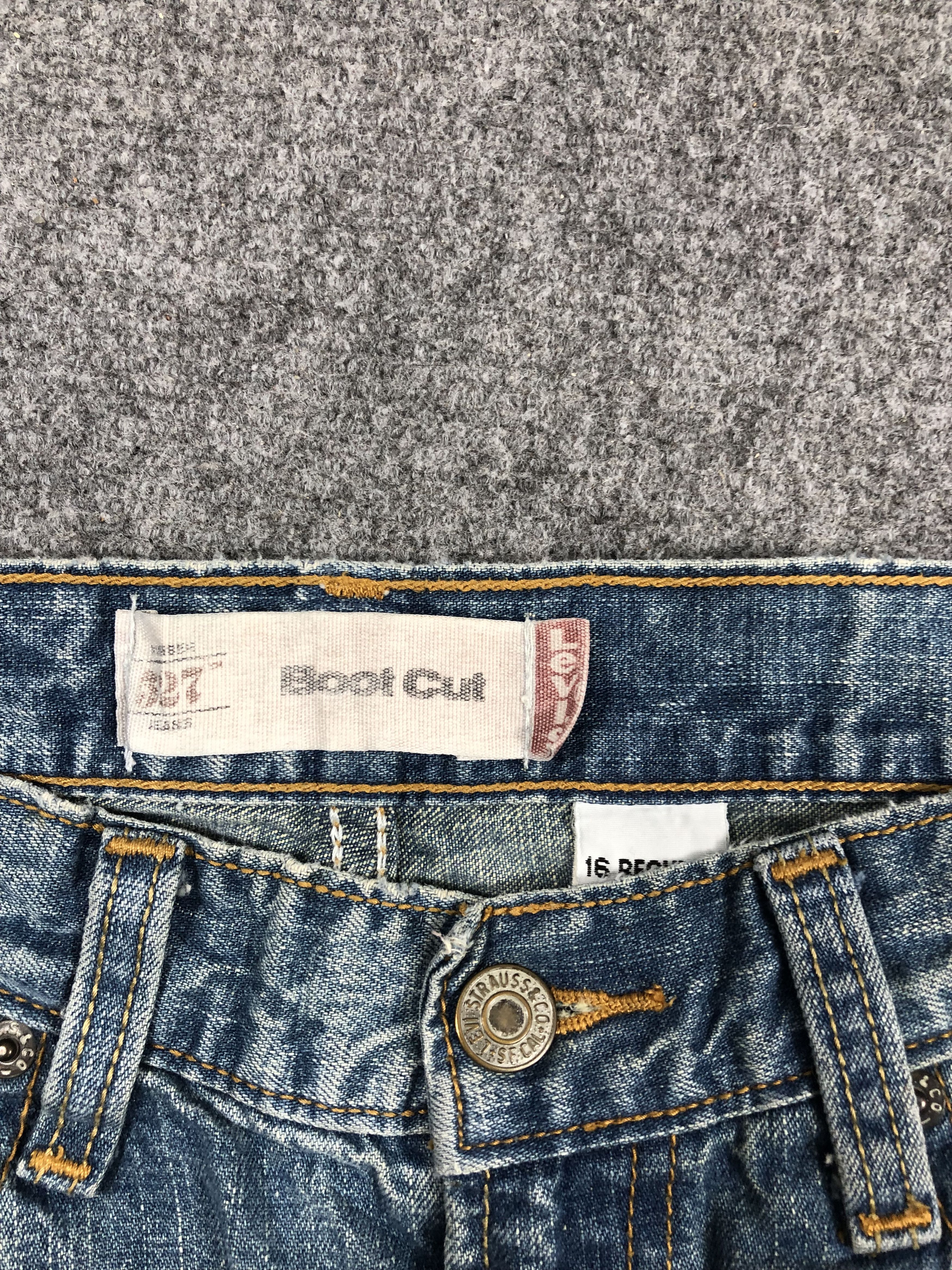 Levi's Vintage Levi's 527 Flared Bootcut Jeans DPP0023 Size US 30 / EU 46 - 6 Thumbnail