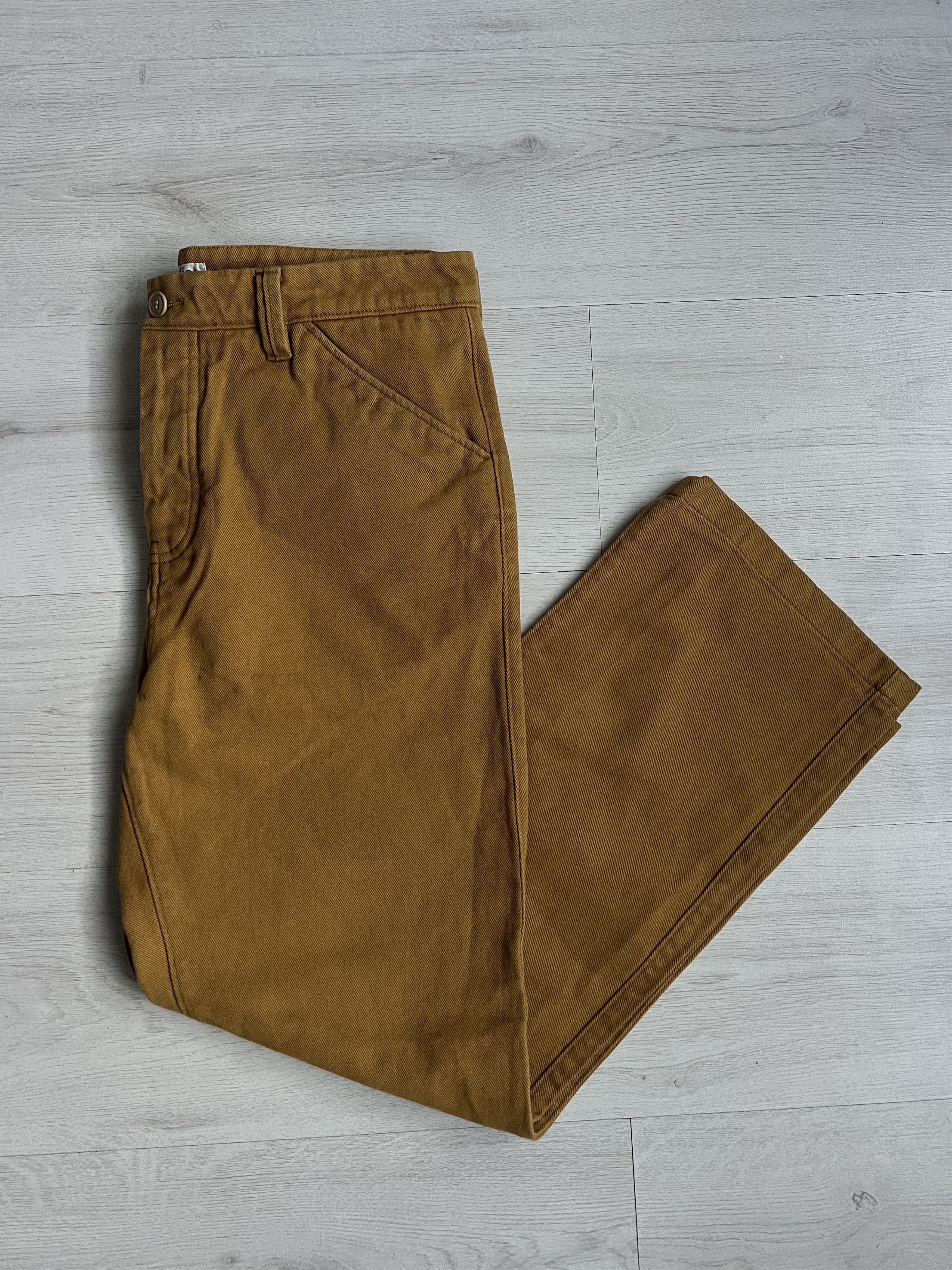 Acne Studios Acne Studios Wide Pants Mustard Yellow Size US 36 / EU 52 - 2 Thumbnail