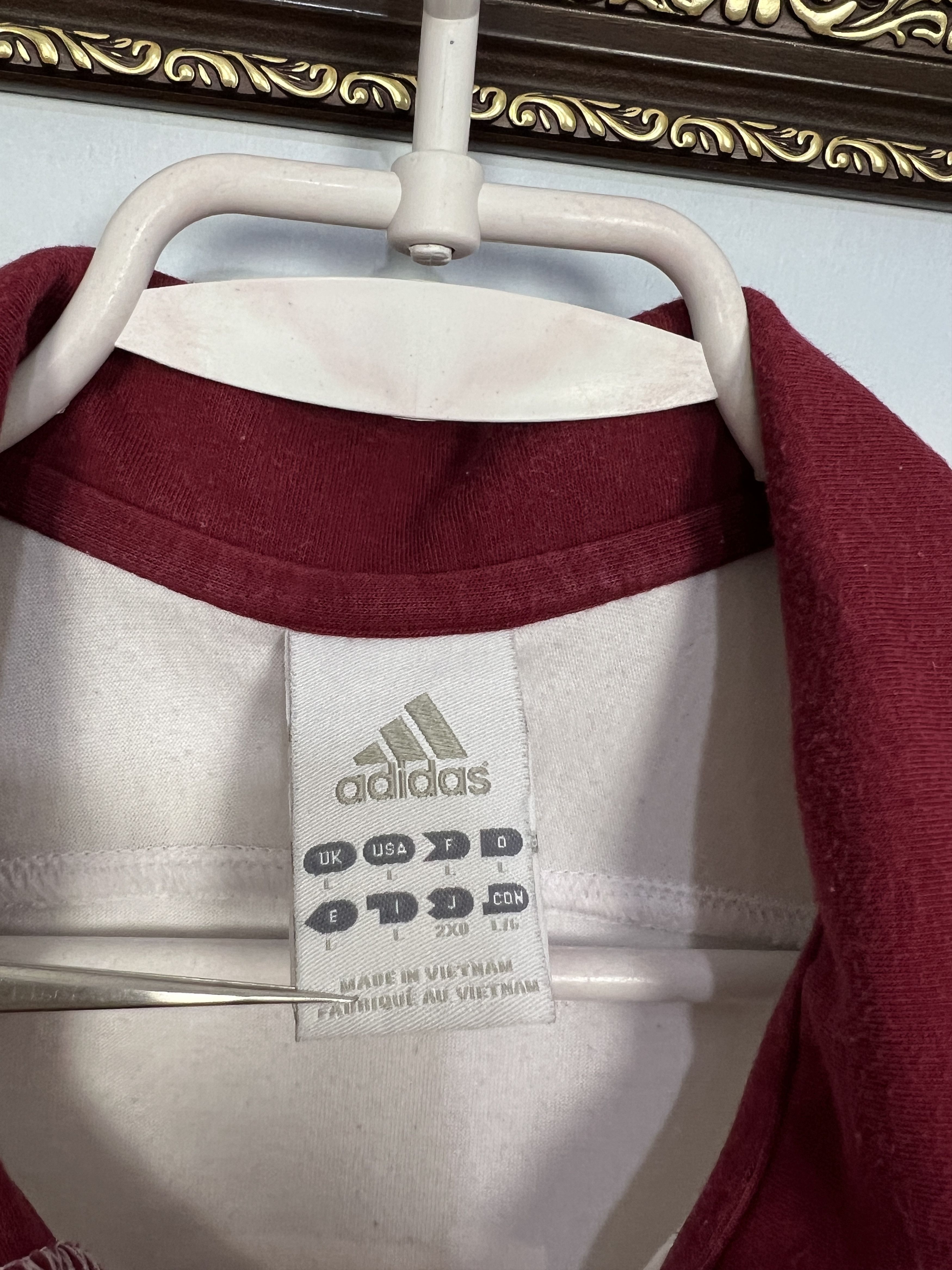 Adidas Vintage Nurnberg 1. FCN Football Shirt Polo Soccer Jersey Size US L / EU 52-54 / 3 - 6 Thumbnail