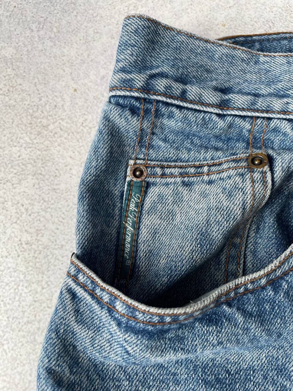 Peak Performance × Vintage Vintage Peak Performance Washed Blue Denim Baggy Pants Y2K Size US 34 / EU 50 - 7 Thumbnail