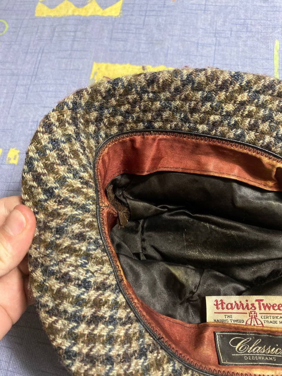 Harris Tweed Harris Tweed cap hat Size ONE SIZE - 7 Thumbnail