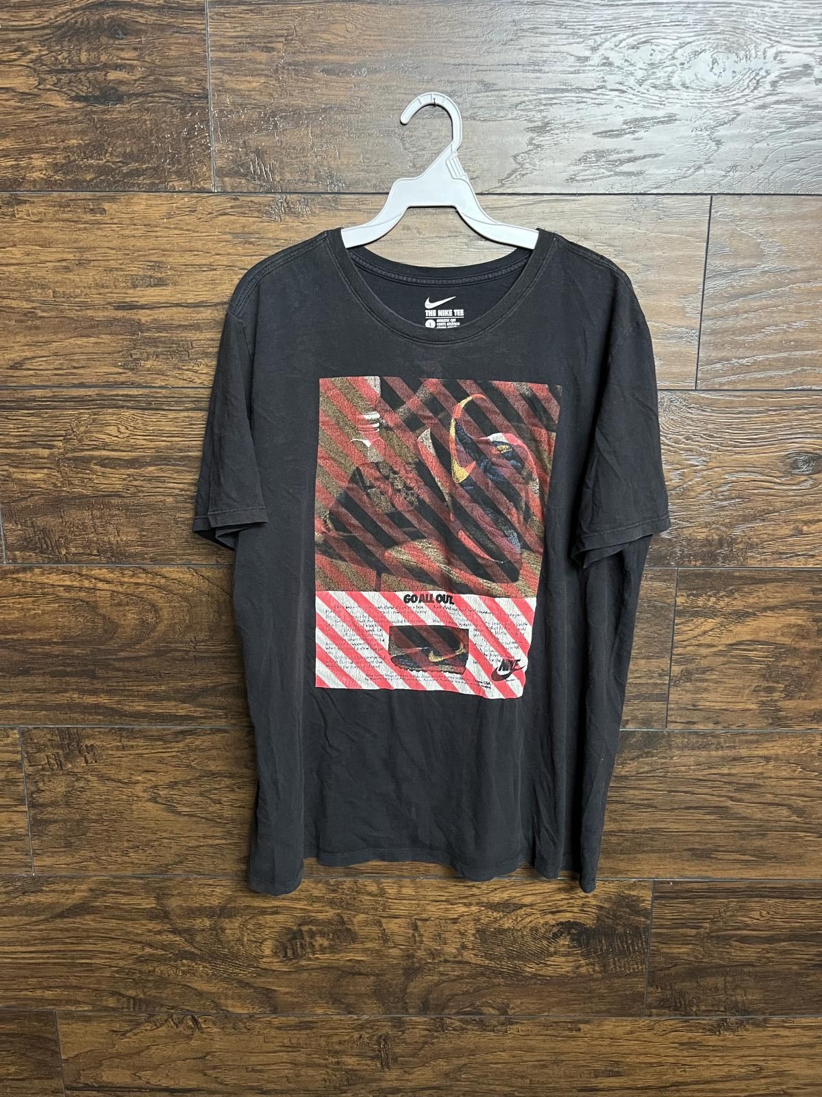 Nike Faded Nike T-shirt Waffle Trainer Blue x Yellow Go All Out L Size US L / EU 52-54 / 3 - 1 Thumbnail