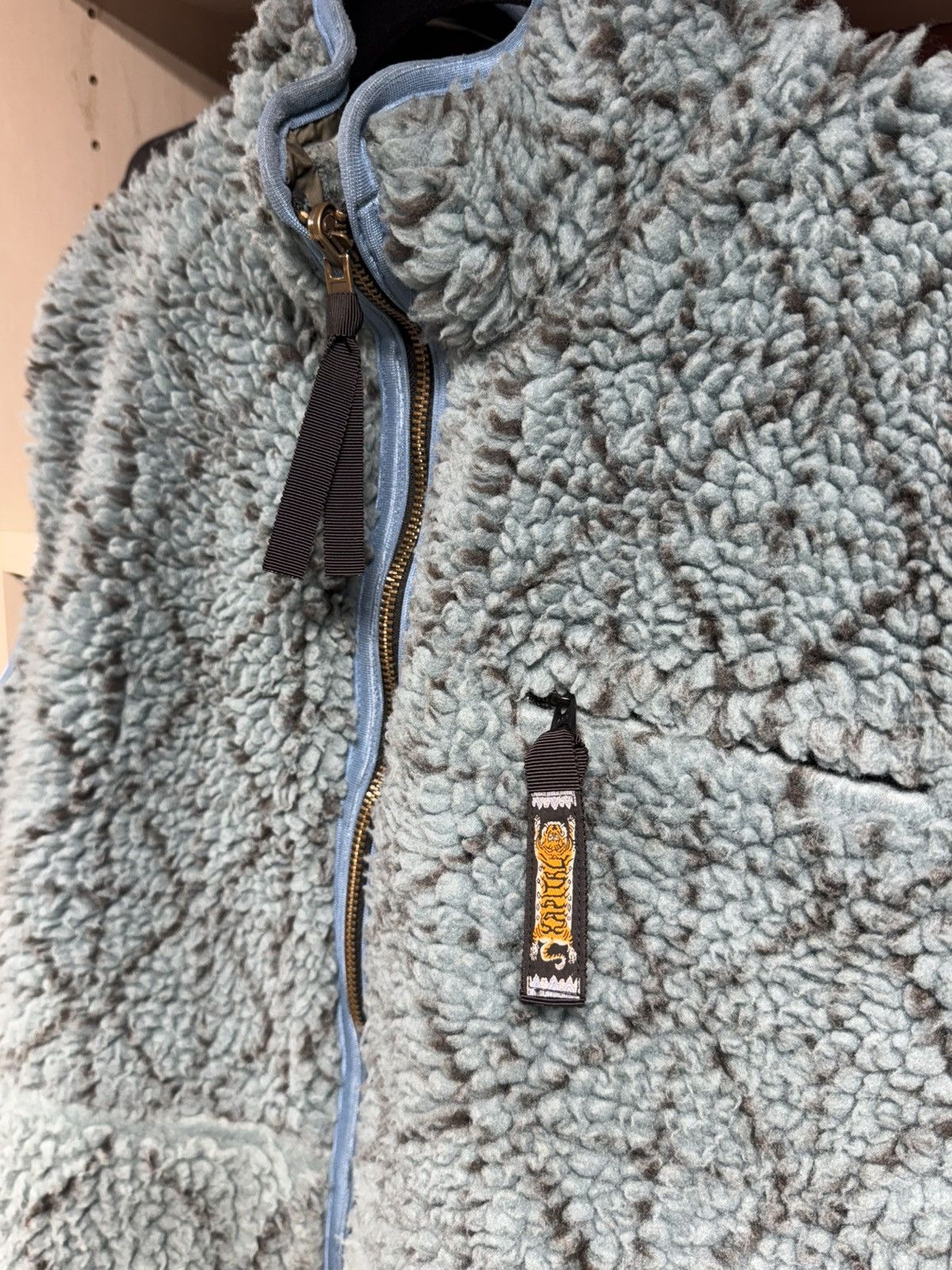 Kapital Kountry Kapital Sashiko Boa fleece vest Size US M / EU 48-50 / 2 - 3 Thumbnail