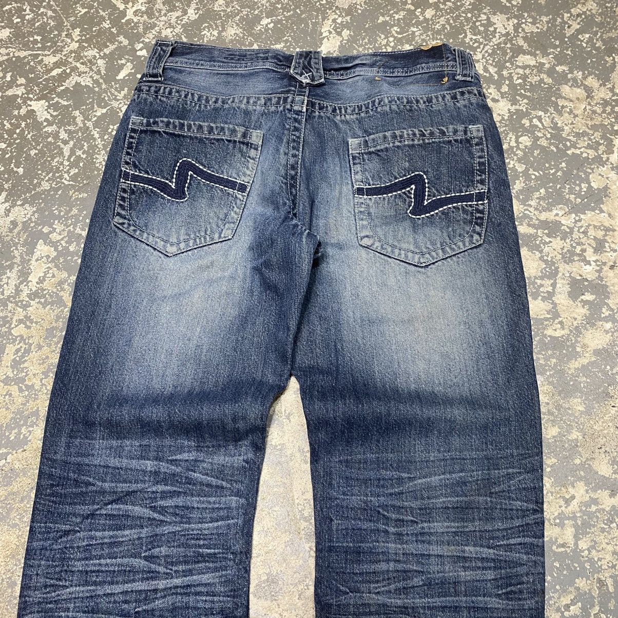 Blue Gear × Vintage Vintage Hollywood Y2K Embroidered Denim Jean Size US 34 / EU 50 - 12 Thumbnail