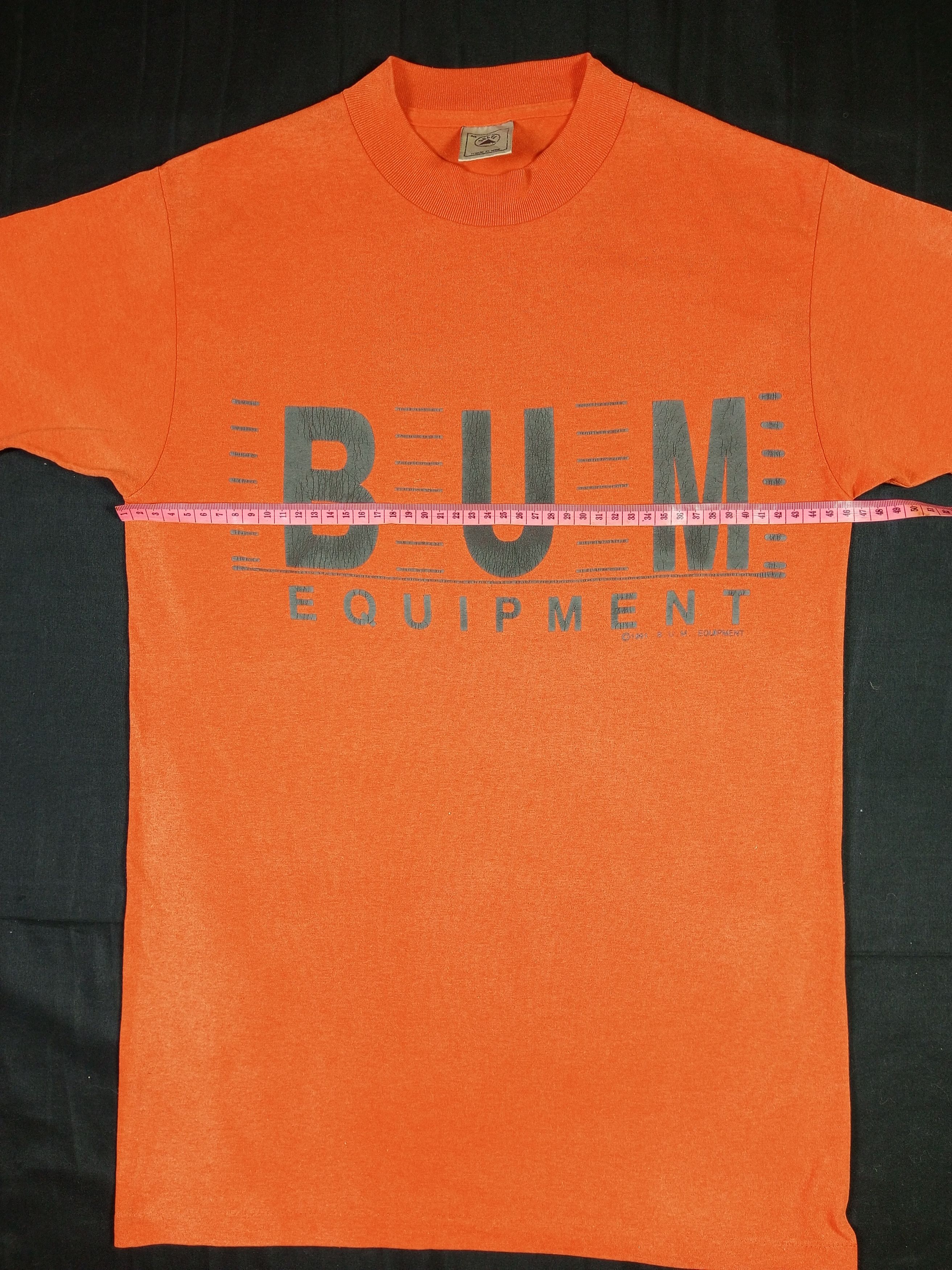 Vintage Vintage 90s Sun Faded BUM Equipment Single Stitch T-shirt Size US M / EU 48-50 / 2 - 8 Thumbnail