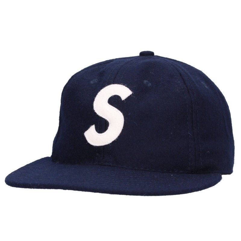 Supreme Supreme Wool S Logo 6 Panel Cap Dark Pink FW17 | Grailed