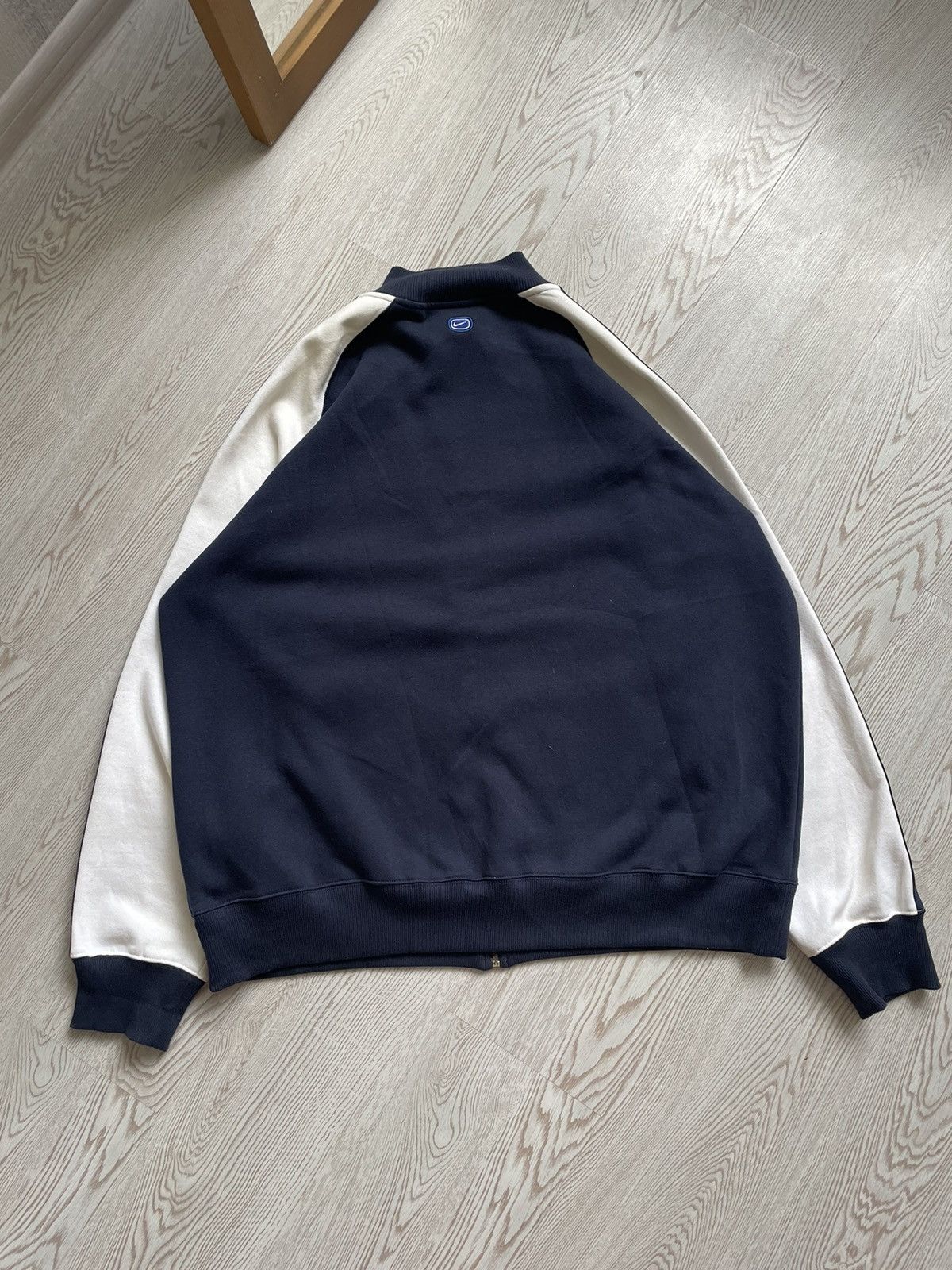 Nike × Vintage Vintage Nike Athletic Logo cotton jacket size xxl Size US XXL / EU 58 / 5 - 10 Thumbnail