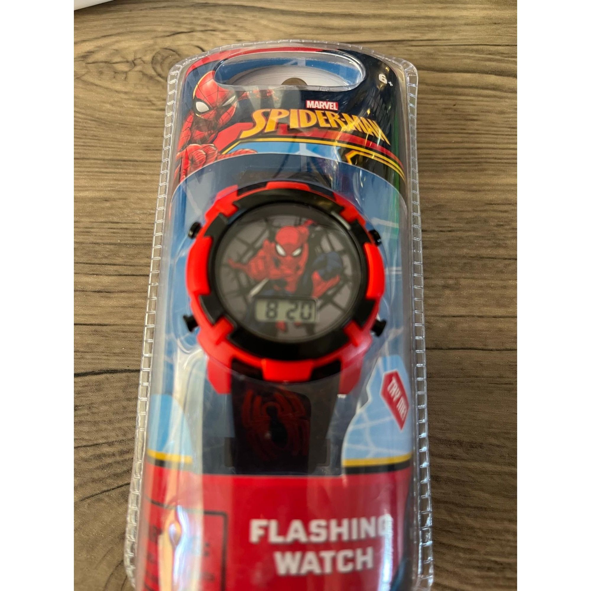 Other Marvel Spider-Man Kids Flashing Watch With Digital Display & Size ONE SIZE - 3 Thumbnail