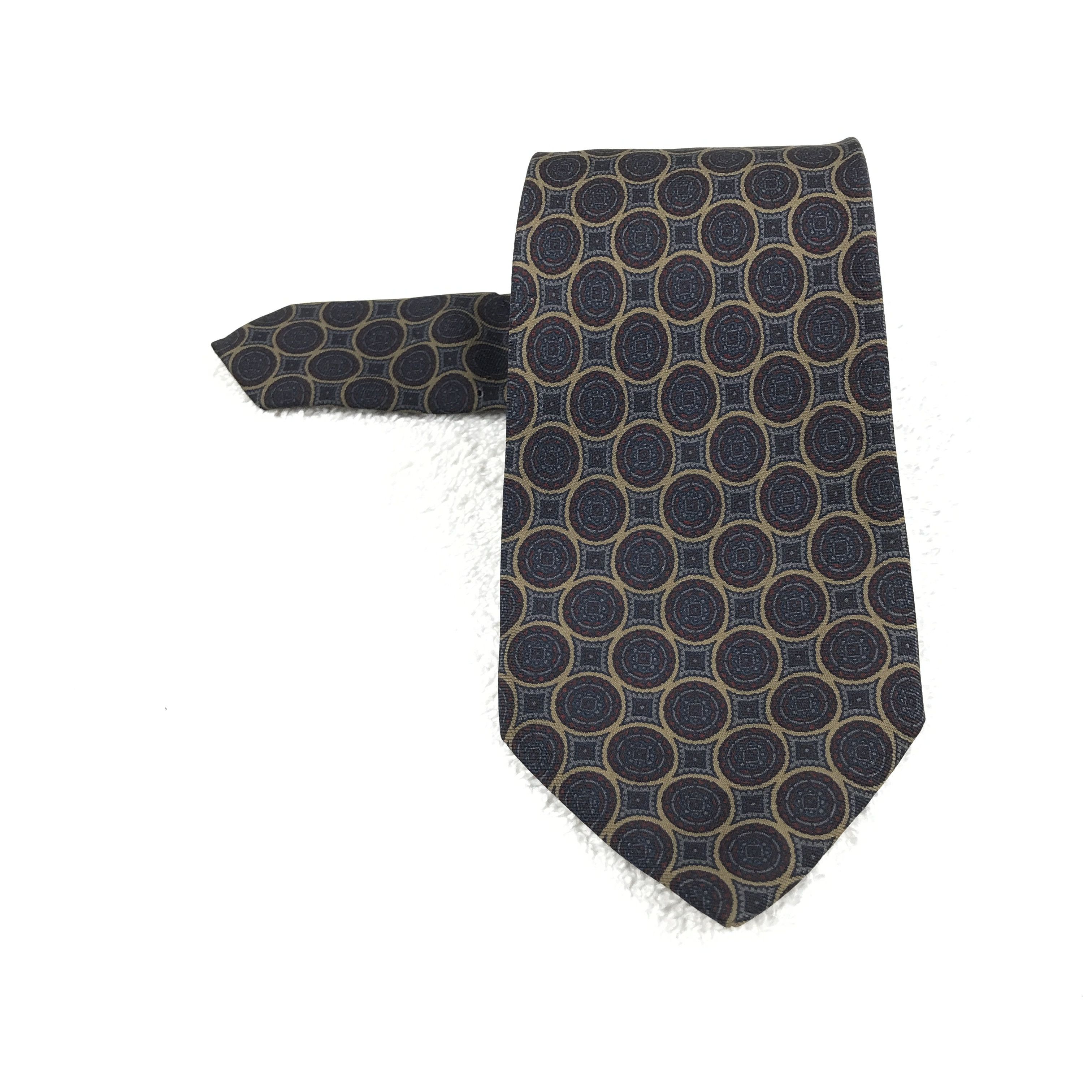 DAKS × Designer × Vintage Vintage DAKS Silk Necktie Size ONE SIZE - 1 Thumbnail