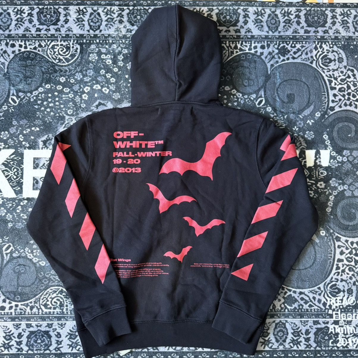 Off-White Hoodie Off-White Bat Size US M / EU 48-50 / 2 - 2 Thumbnail