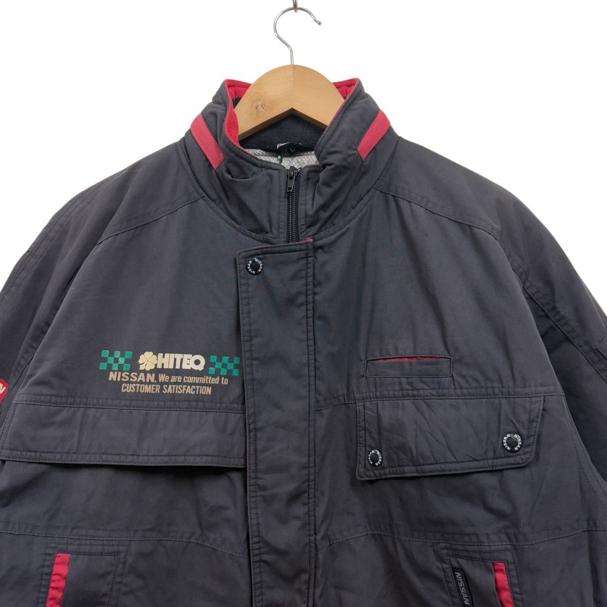 Vintage Vintage Nissan Jacket Worker Size US XL / EU 56 / 4 - 4 Thumbnail