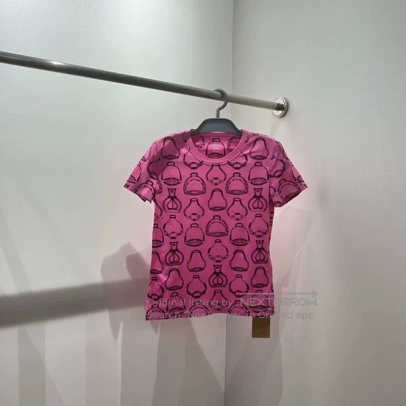 Hermes Hermes All-Over Printed Pattern Round Neck Pullover Short Size XS / US 0-2 / IT 36-38 - 1 Thumbnail
