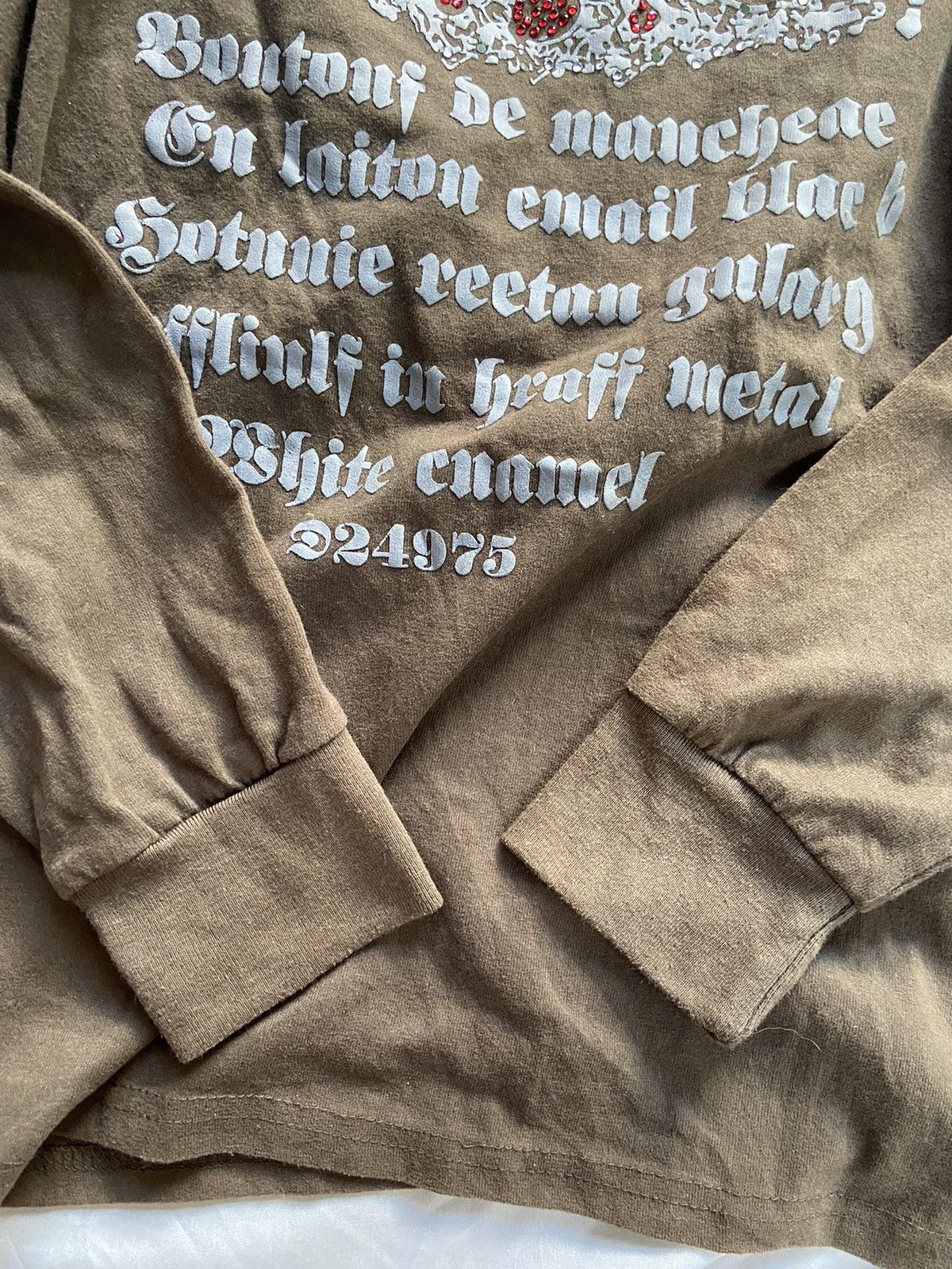 Japanese Brand PARADISE POEM LONG SLEEVE Size US S / EU 44-46 / 1 - 3 Thumbnail