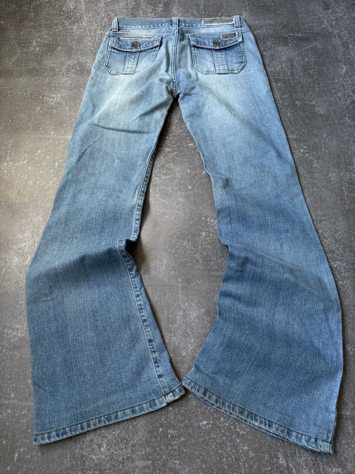 Pre-owned Hysteric Glamour X If Six Was Nine Crazy Flared Vintage Y2k Lgb Jeans If Six Was Nine Style