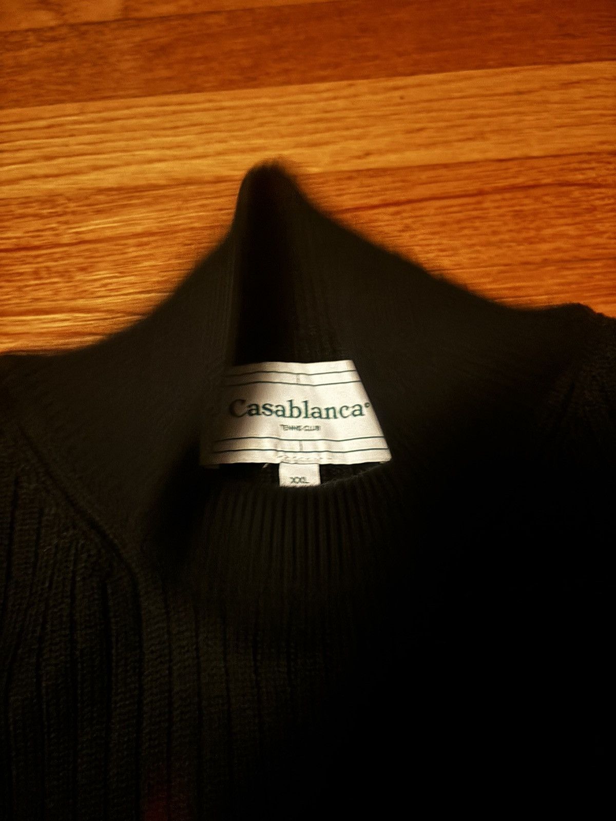 Casablanca CASABLANCA ribbed knit high neck jumper Size US XXL / EU 58 / 5 - 3 Thumbnail