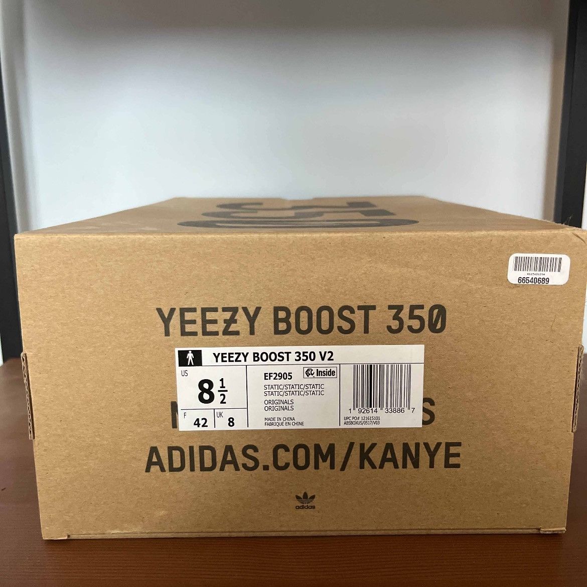 Adidas × Kanye West Yeezy Boost 350 V2 Static Non-Reflective Size 8.5 Size US 8.5 / EU 41-42 - 7 Thumbnail
