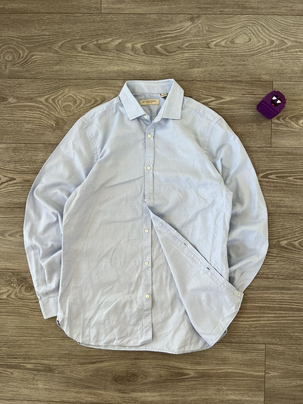 Burberry ‼️Archival Burberry OldMoney Premium Luxury Cell Logo Shirt‼️ Size US L / EU 52-54 / 3 - 7 Thumbnail