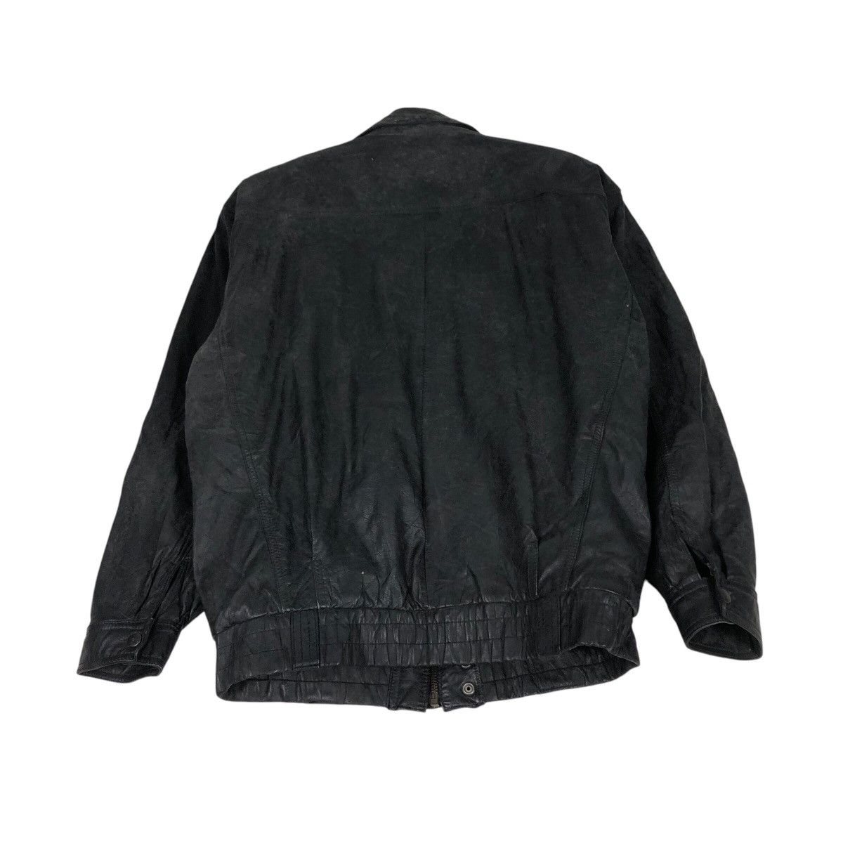 Japanese Brand 📌Vintage Biker Leather Jacket Issey Miyake Size US L / EU 52-54 / 3 - 11 Thumbnail